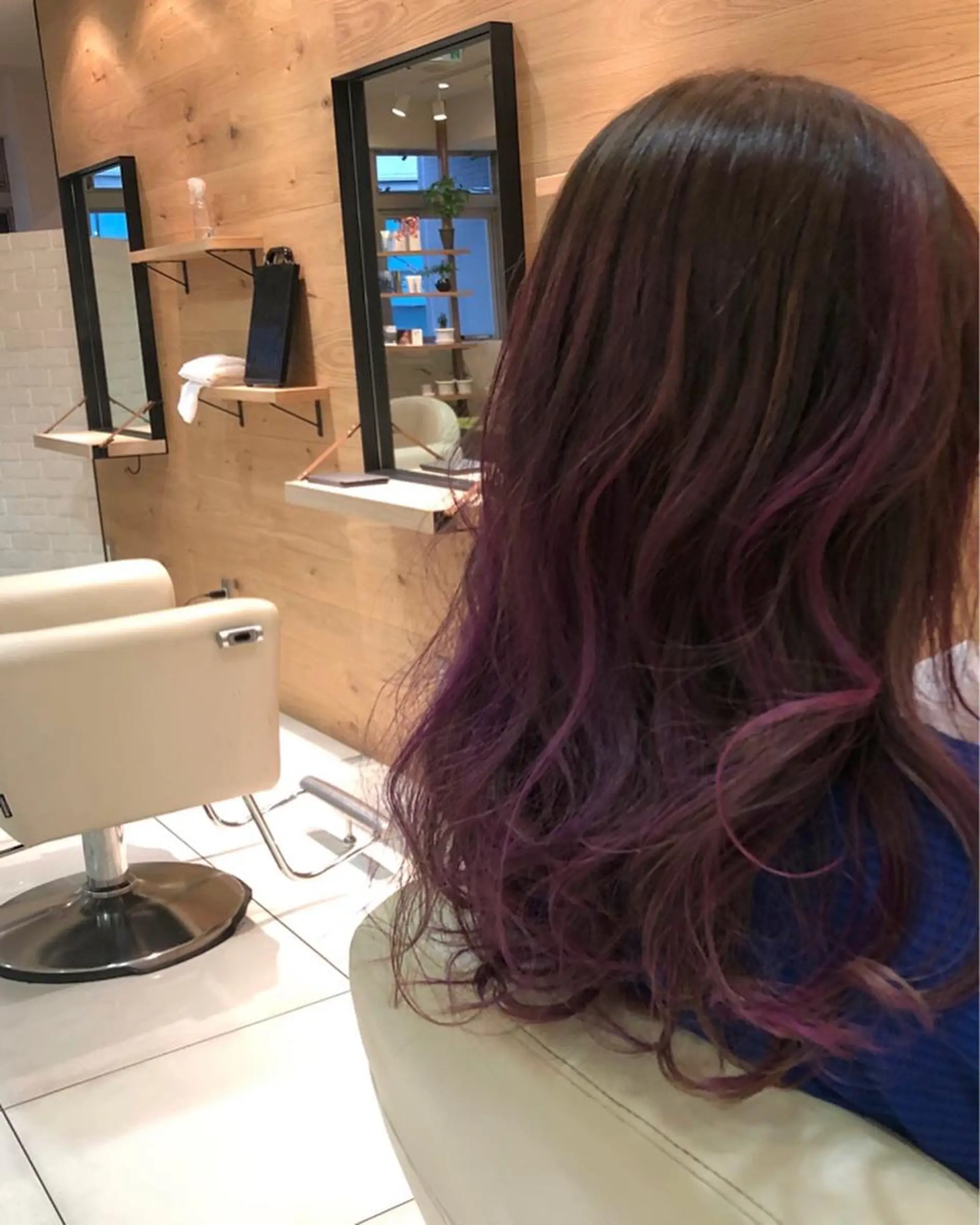 ロング カラー 坂元 智信のヘアスタイル