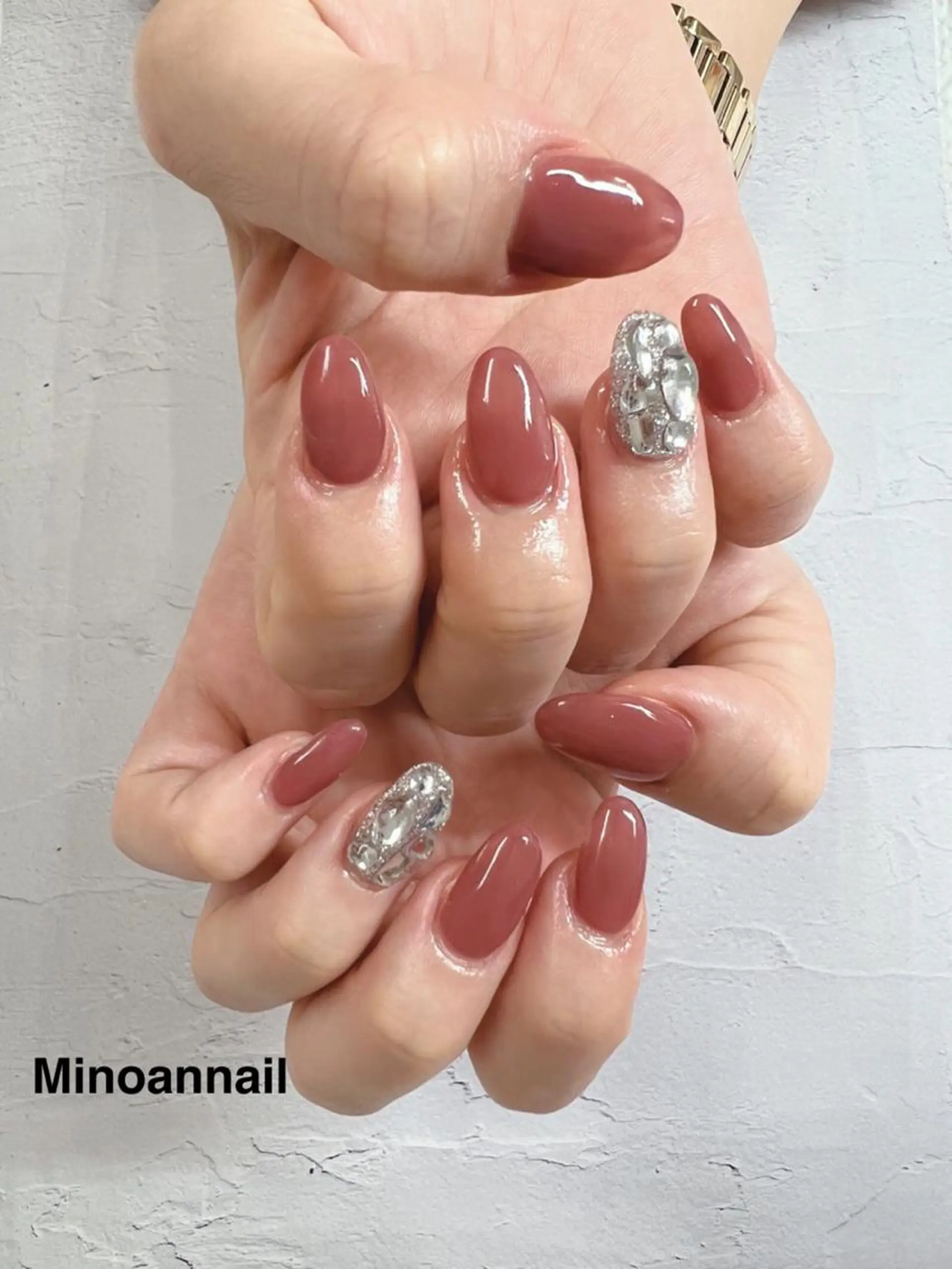 ネイル ハンドネイル ハンドケア 美ノ庵ネイルサロン メトロポリタン前店のネイルデザイン