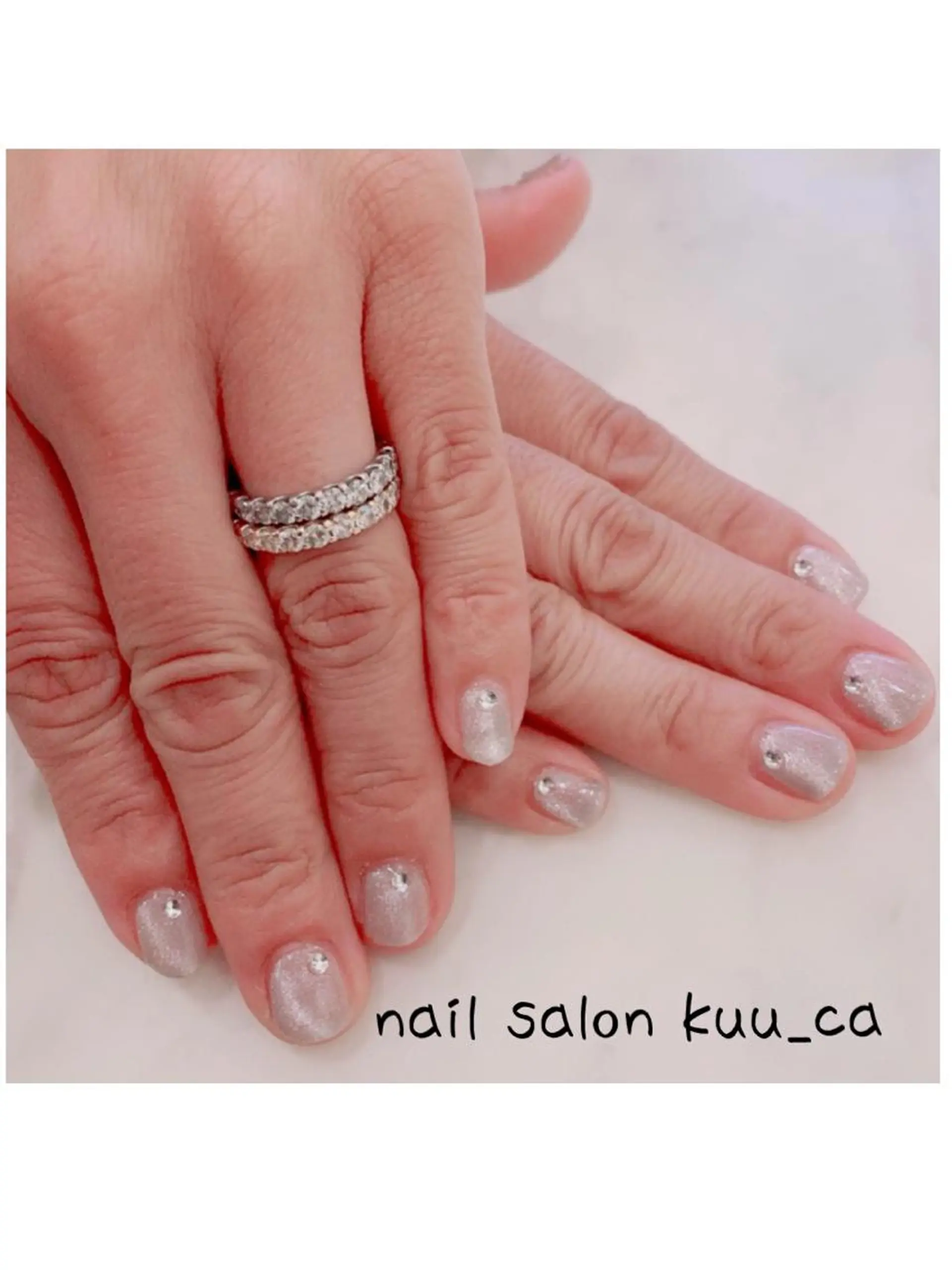 ネイル マグネットネイル nail salon kuu_caのネイルデザイン