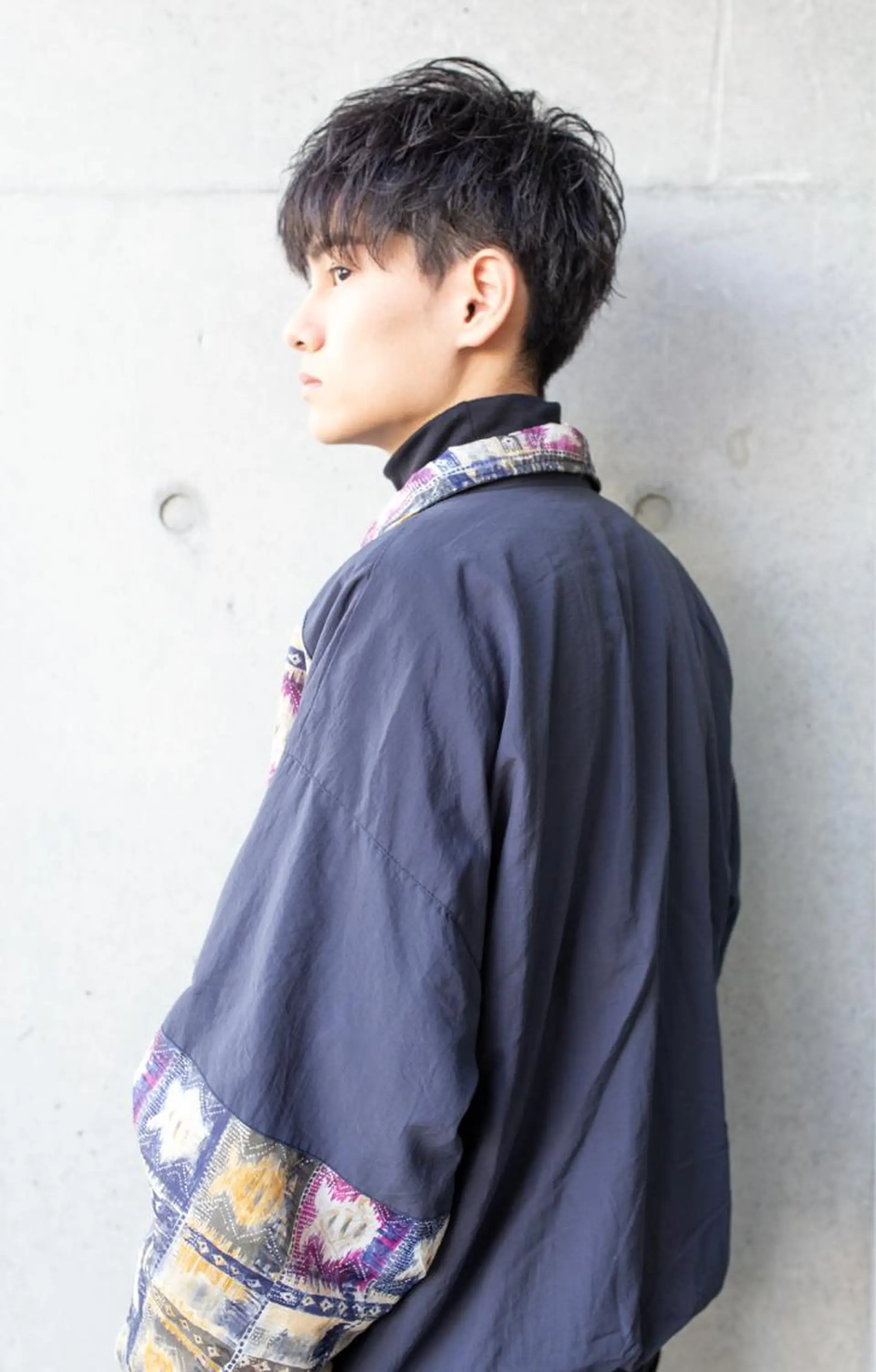 メンズ カット 森本裕/オーナー/ スパイラルパーマのヘアスタイル