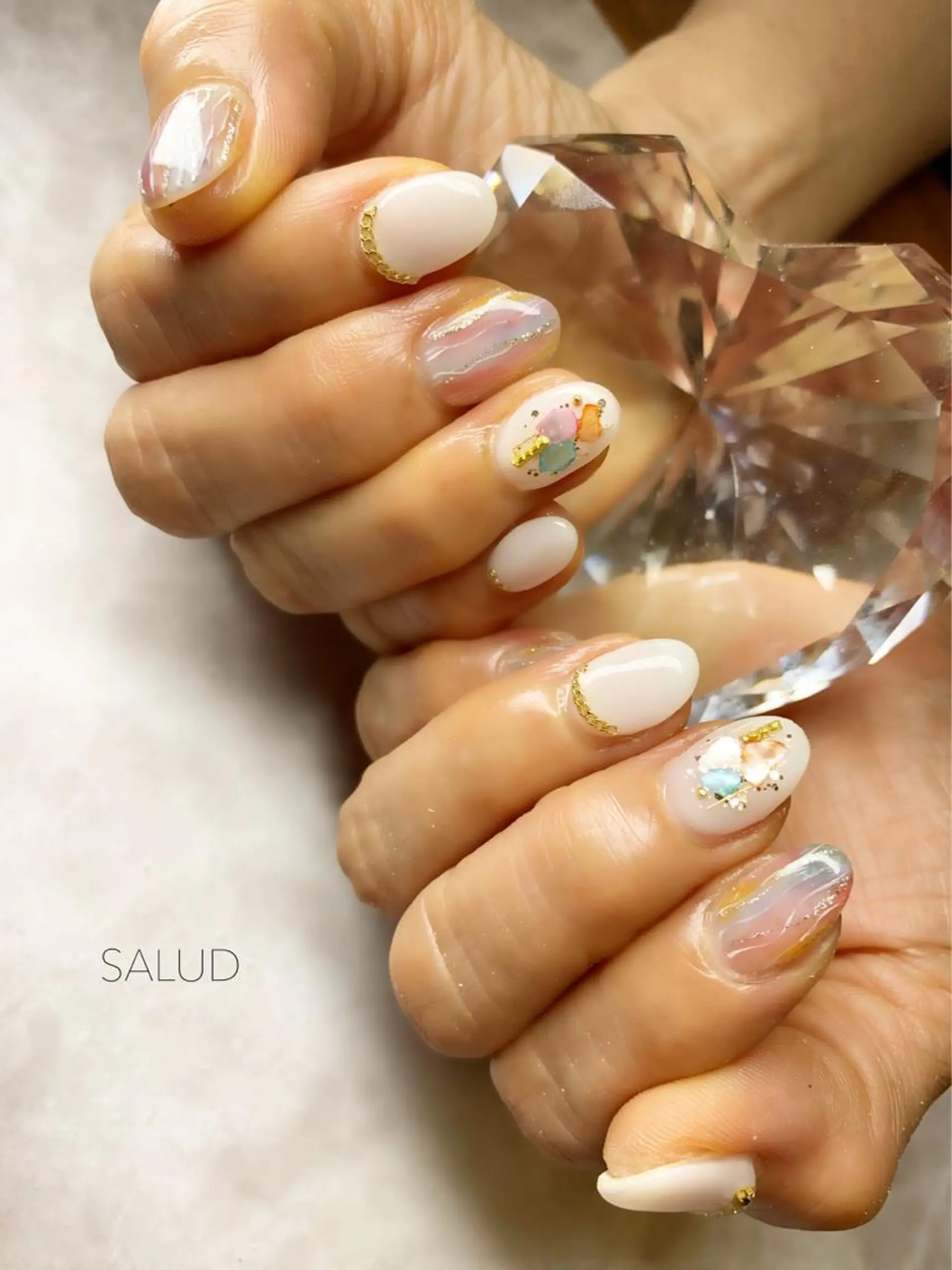ネイル ハンドネイル Nail Salon SALUDのネイルデザイン