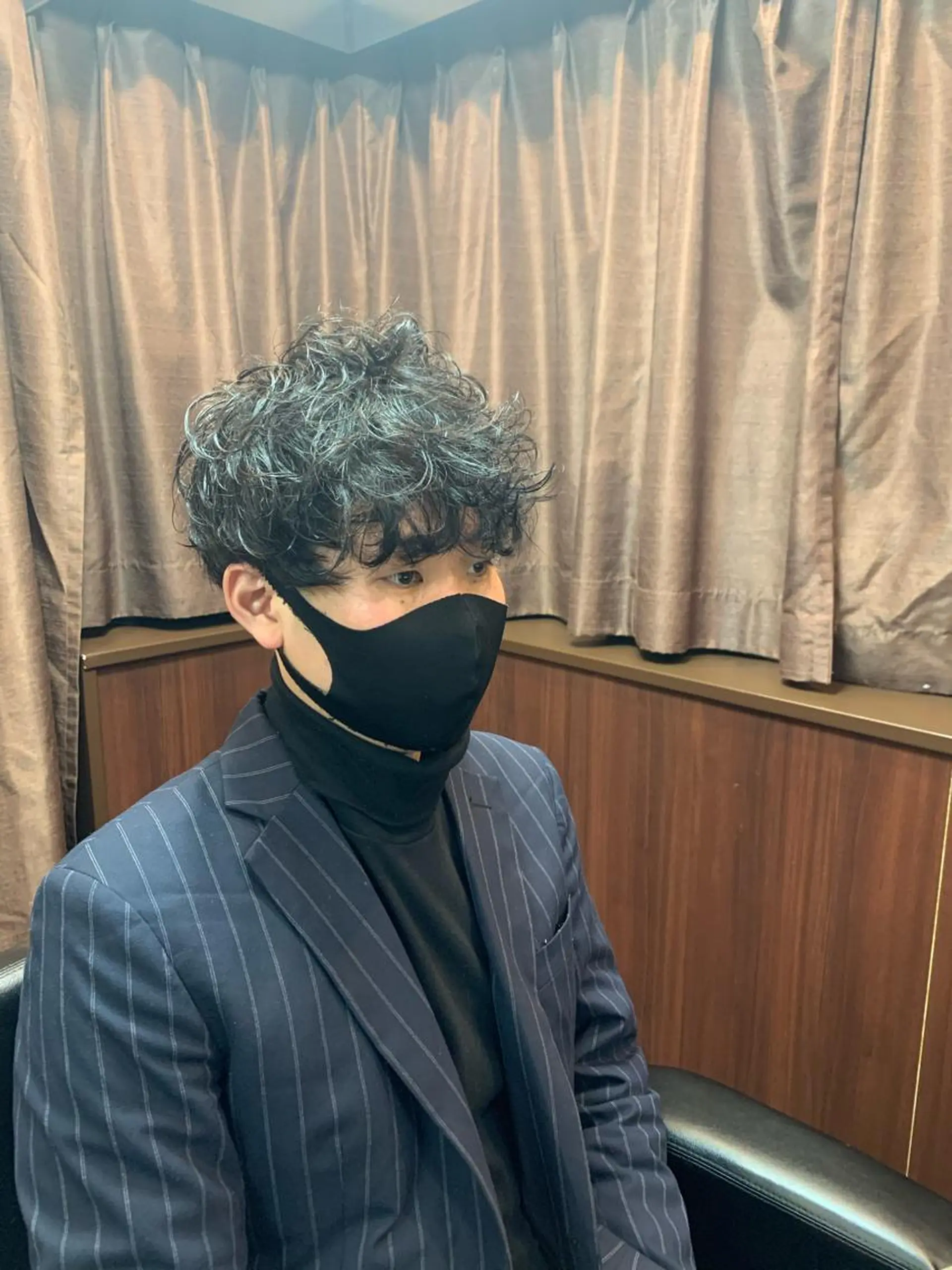 ショート カラー メンズ ひらお あおとのヘアスタイル