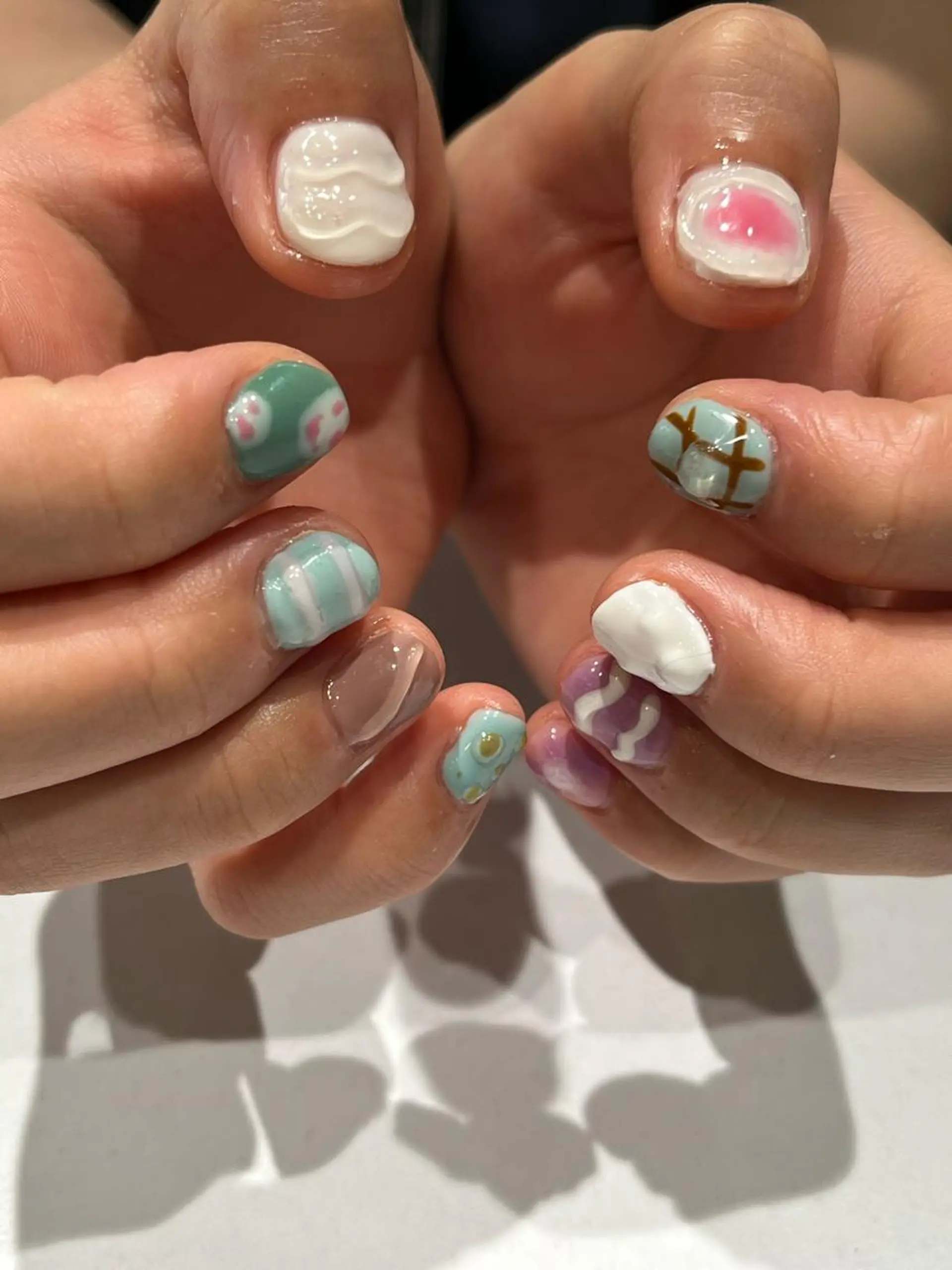 ネイル ハンドネイル ZEST kalon RINAのマツエク・マツパデザイン