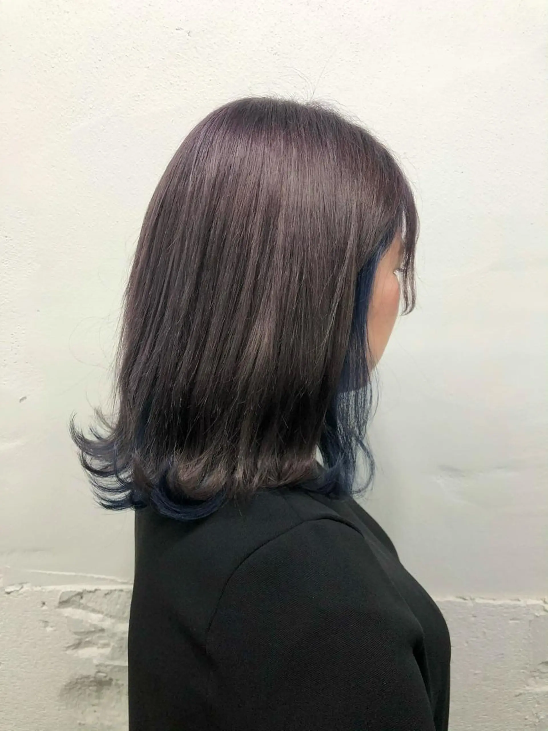 ミディアム カラー シールエクステ バレイヤージュ ミストバング ダブルカラー  フェイスフレーミング カット ヘアカラー トリートメント 🧡艶髪ちゅるん髪 🫧🧡YUKI❄️のヘアスタイル