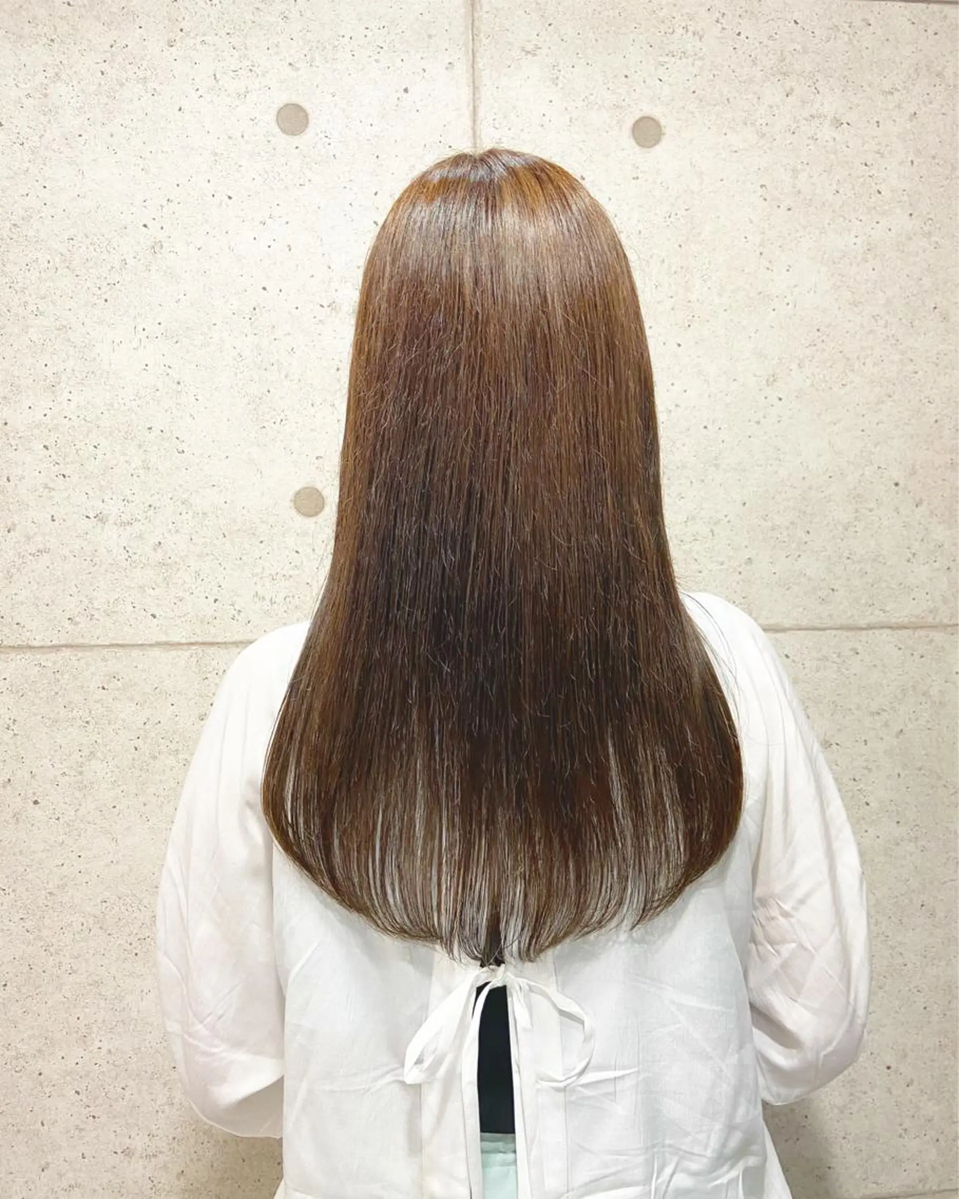 セミロング ヘアセット☆ 髪質改善カラー☆まいのヘアスタイル