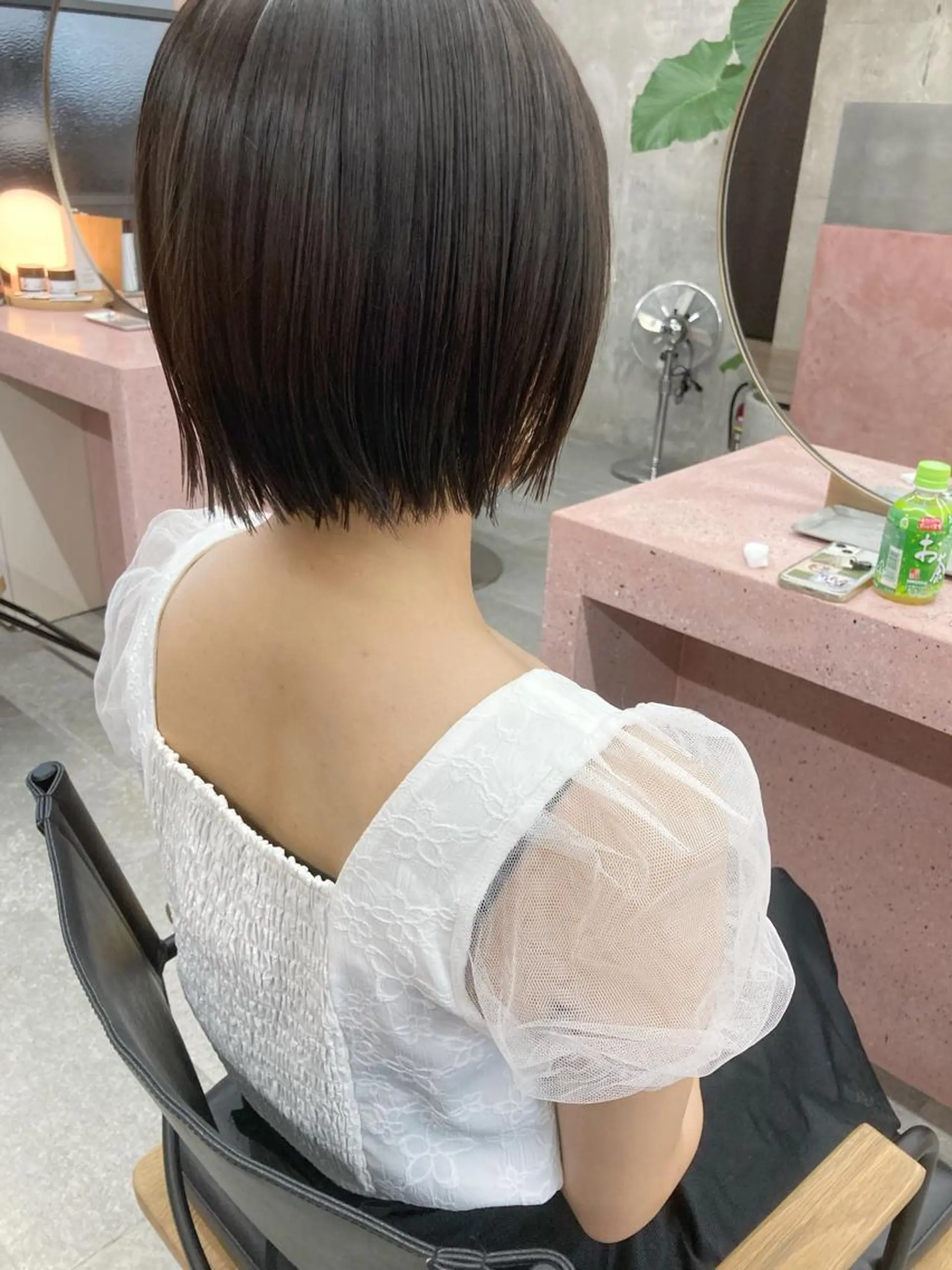 ミディアム ボブ 伸ばしかけ カット トリートメント 小木曽智美 /ボブ/ショートのヘアスタイル