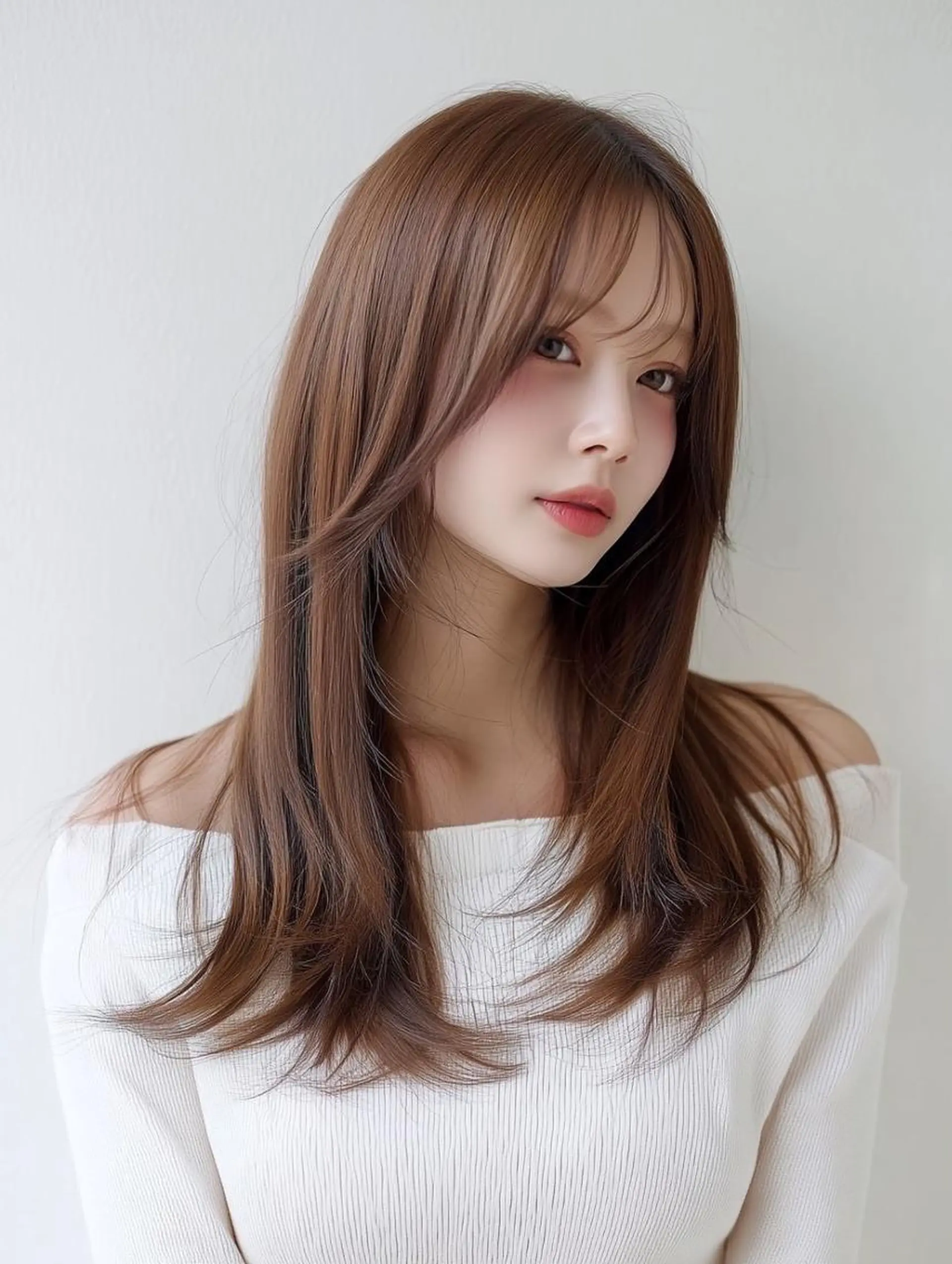 カラー ロング 髪質改善・縮毛矯正 💎ASUKAのヘアスタイル