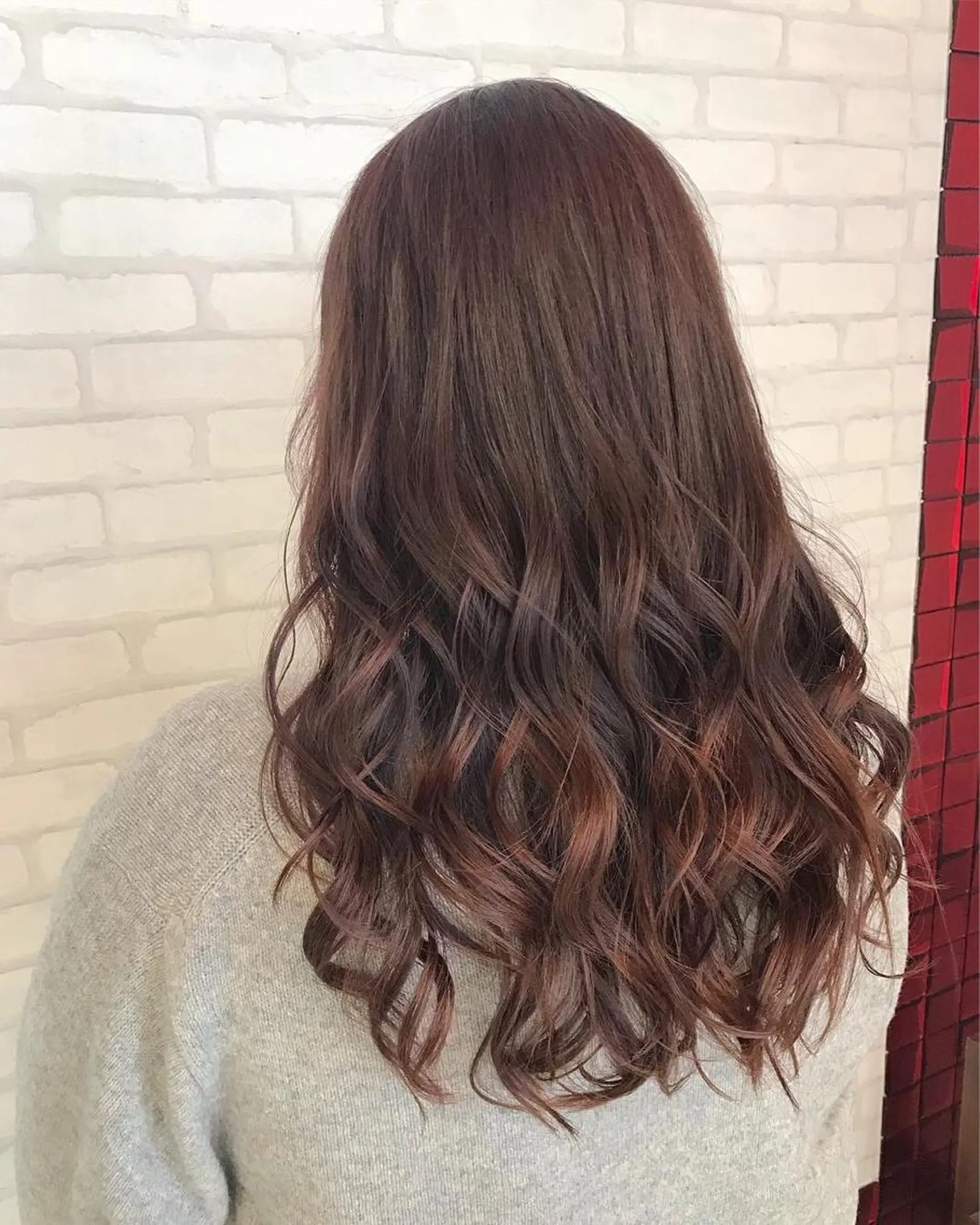 ロング カラー 中川 拓弥のヘアスタイル