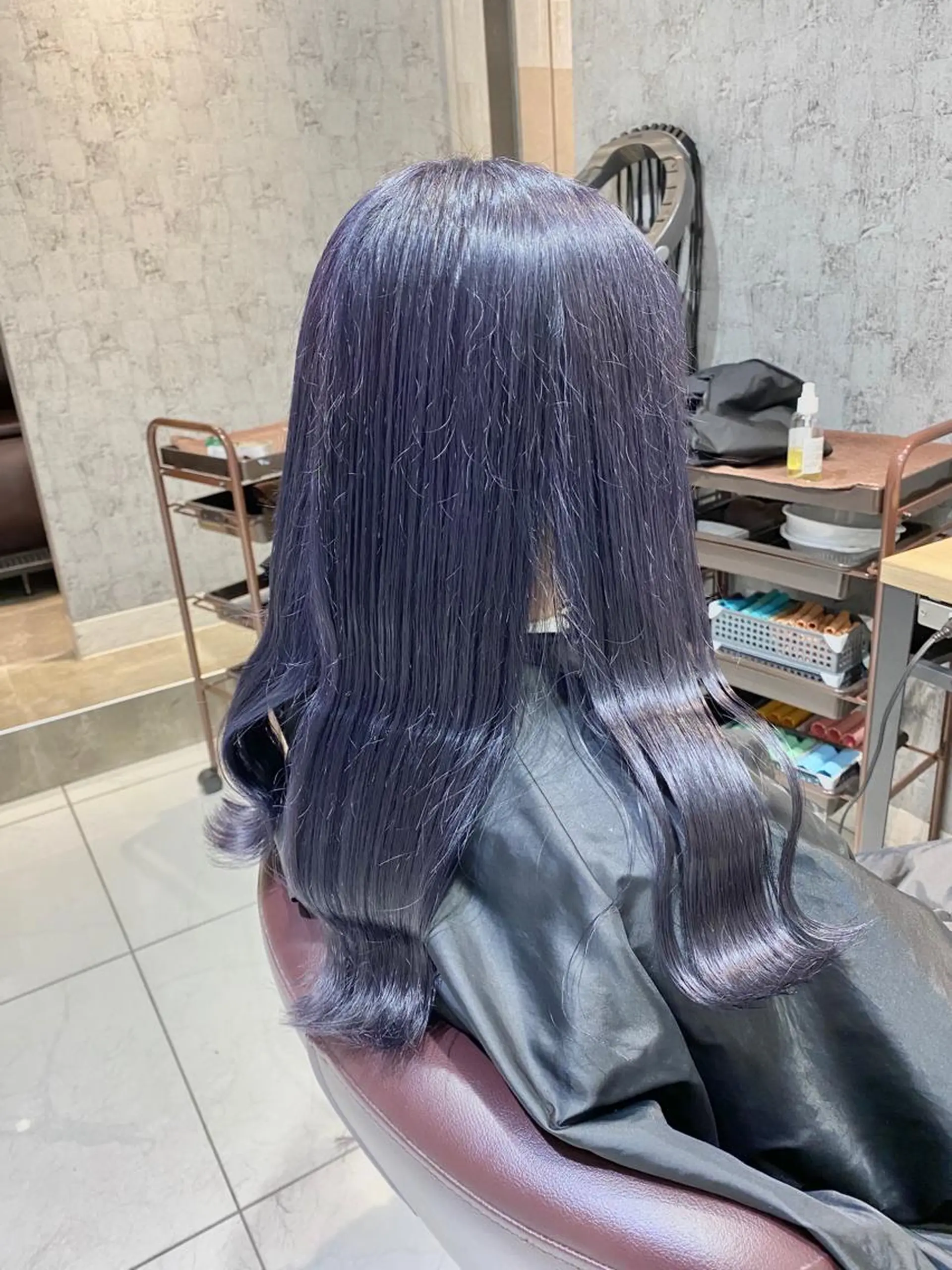 セミロング カラー ✨髪質改善専門店✨ QOLU✨のヘアスタイル