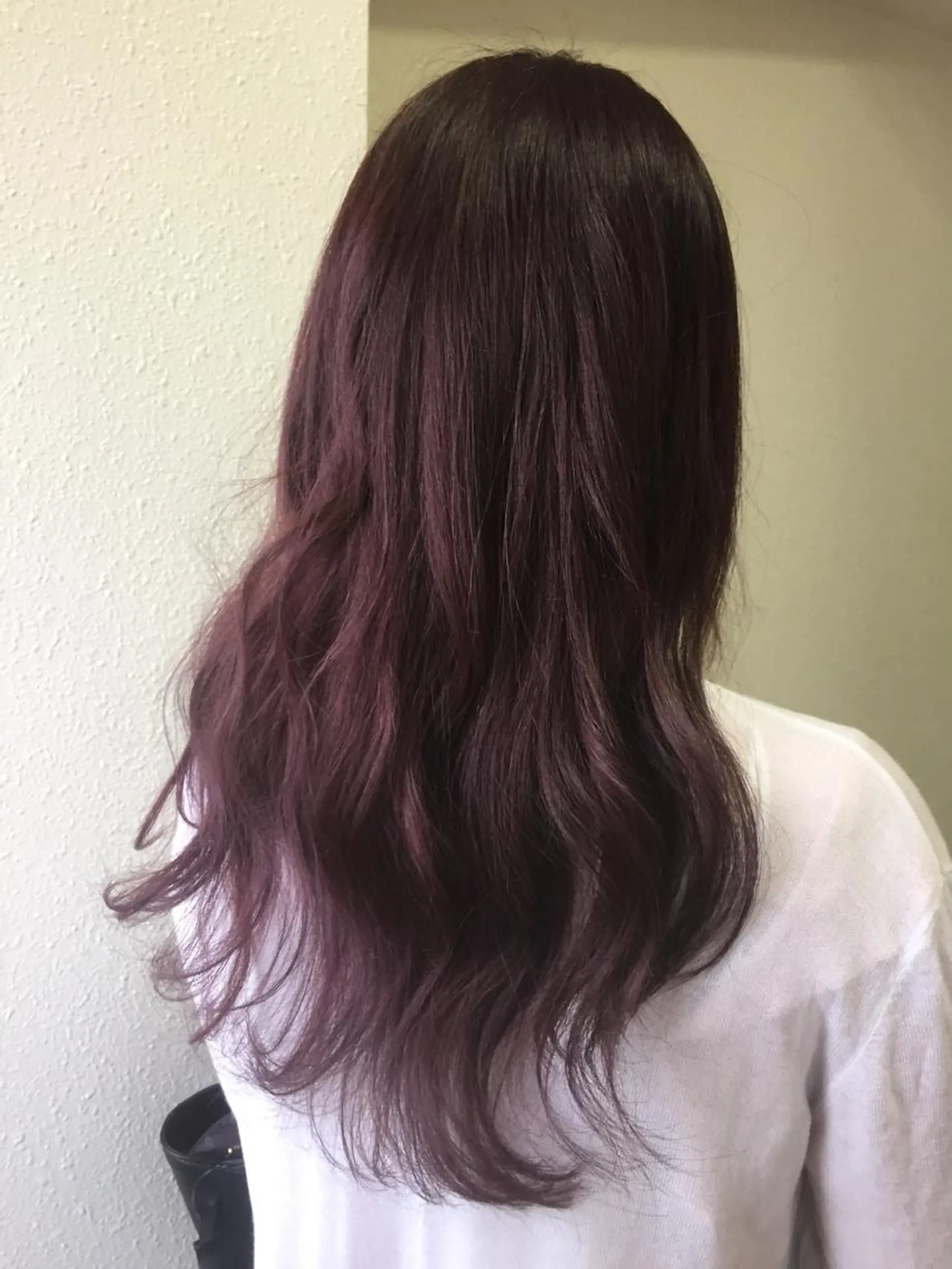 ロング カラー クボキ サヤのヘアスタイル