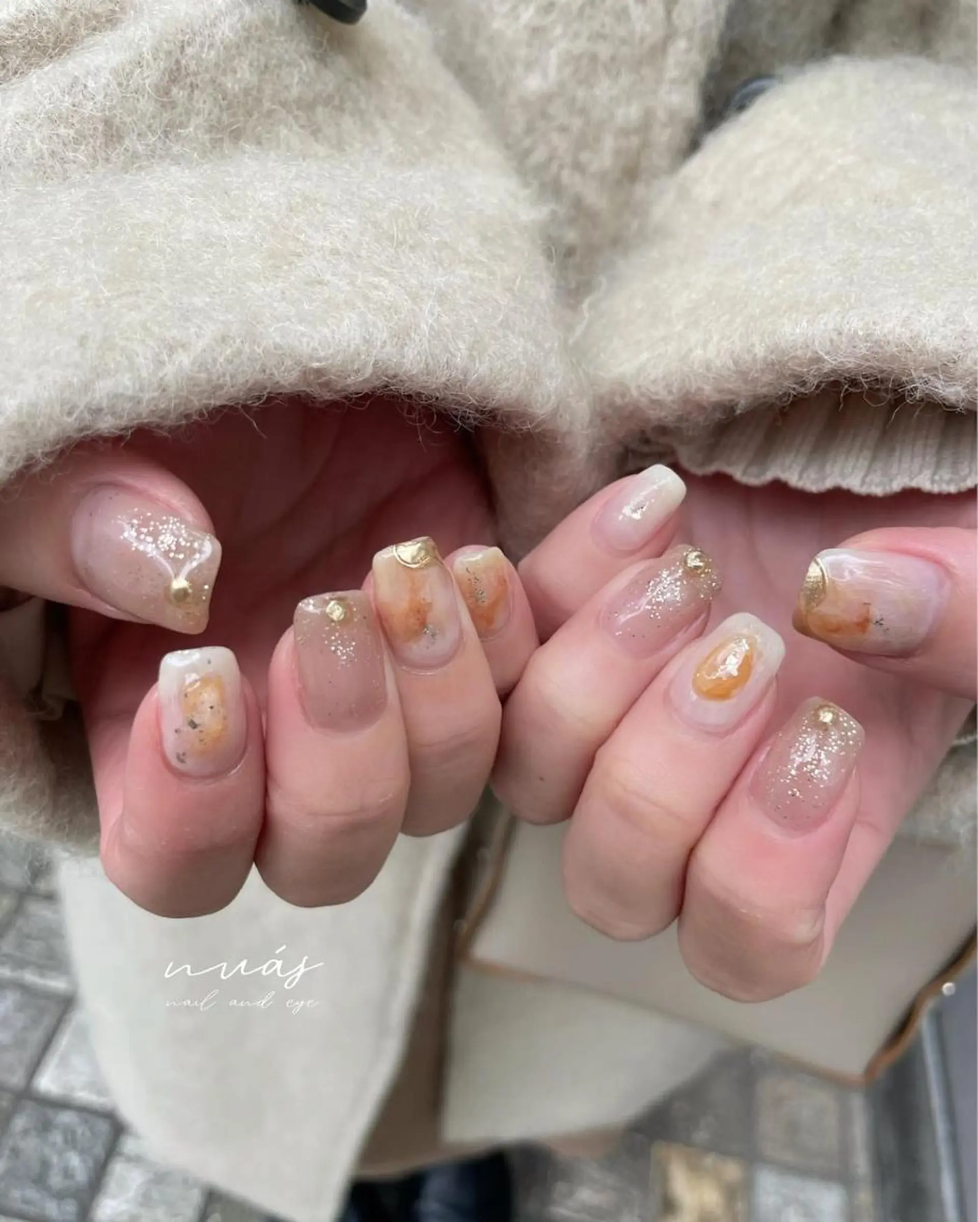 ネイル nuás nail & eyeのネイルデザイン