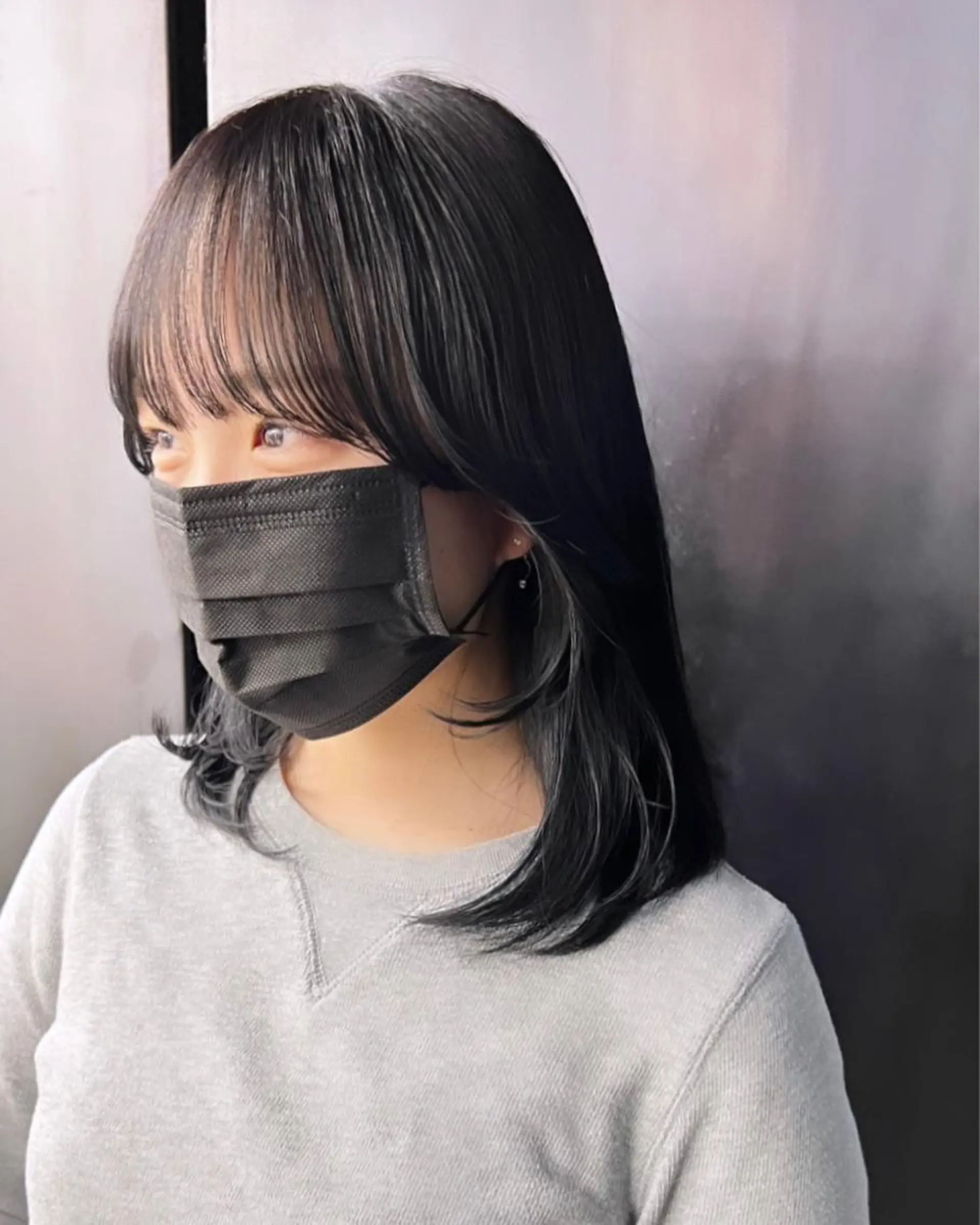 ミディアム カット ヘアカラー トリートメント カラー系/カット特化 🟠オオタキマサシのヘアスタイル