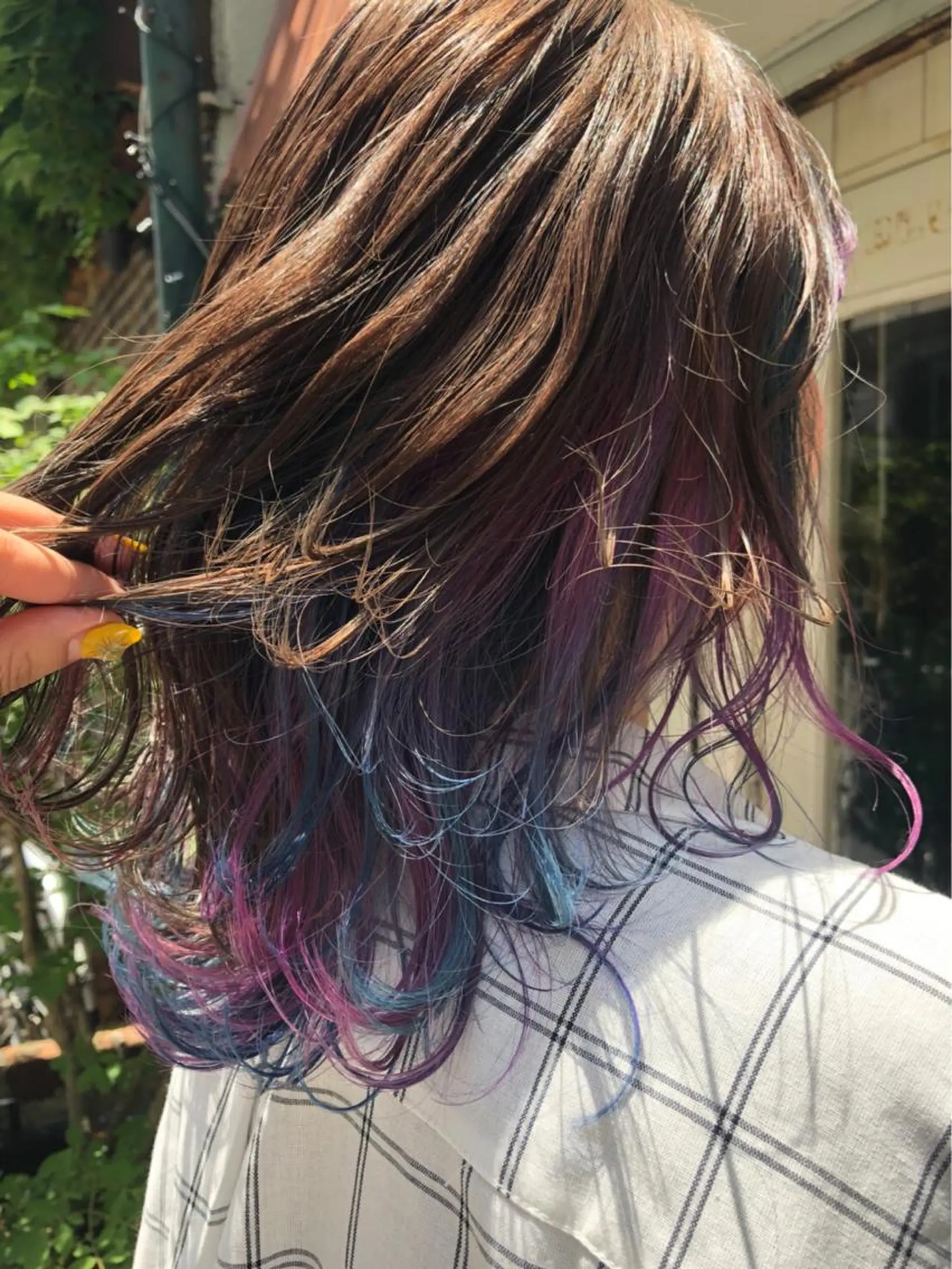 ロング カラー ヘアアレンジ ヘアカラー トリートメント 【Sweep】おじま のぞみのヘアスタイル