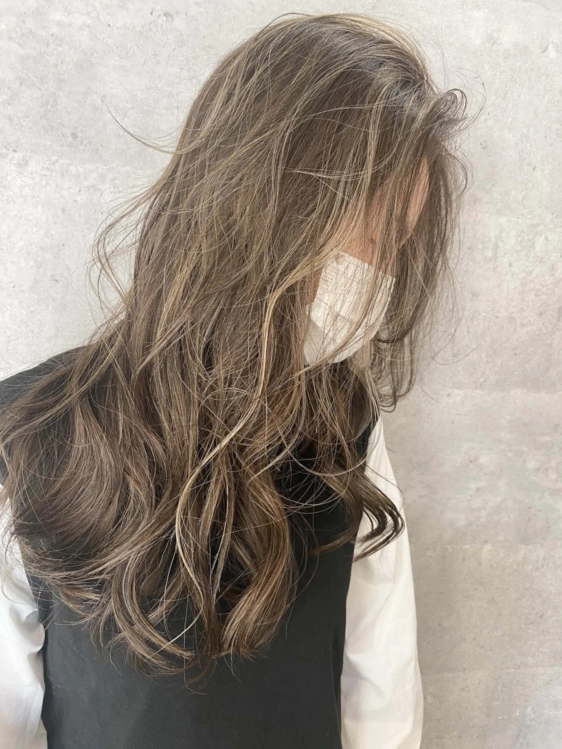 セミロング カラー ヘアアレンジ ネイル マツエク・マツパ 井上 一平のヘアスタイル