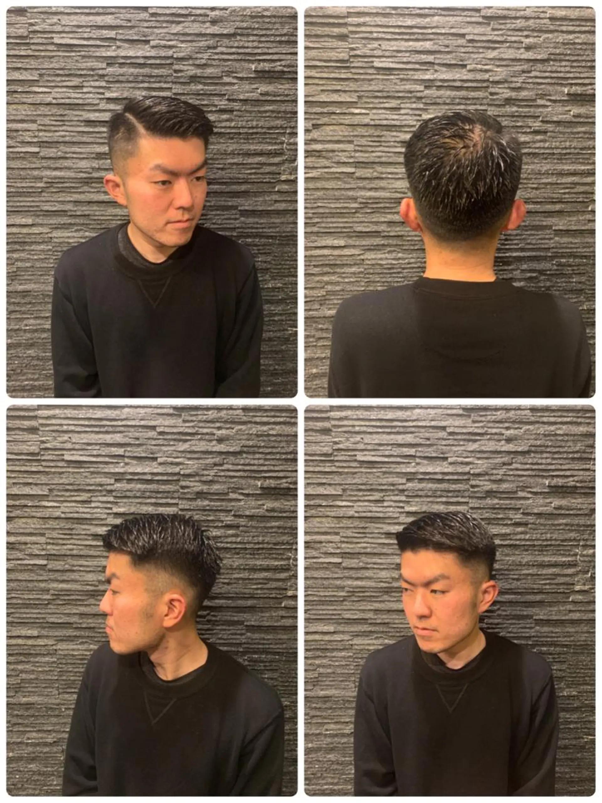 ショート メンズ フェードカット 高橋 大輔のヘアスタイル