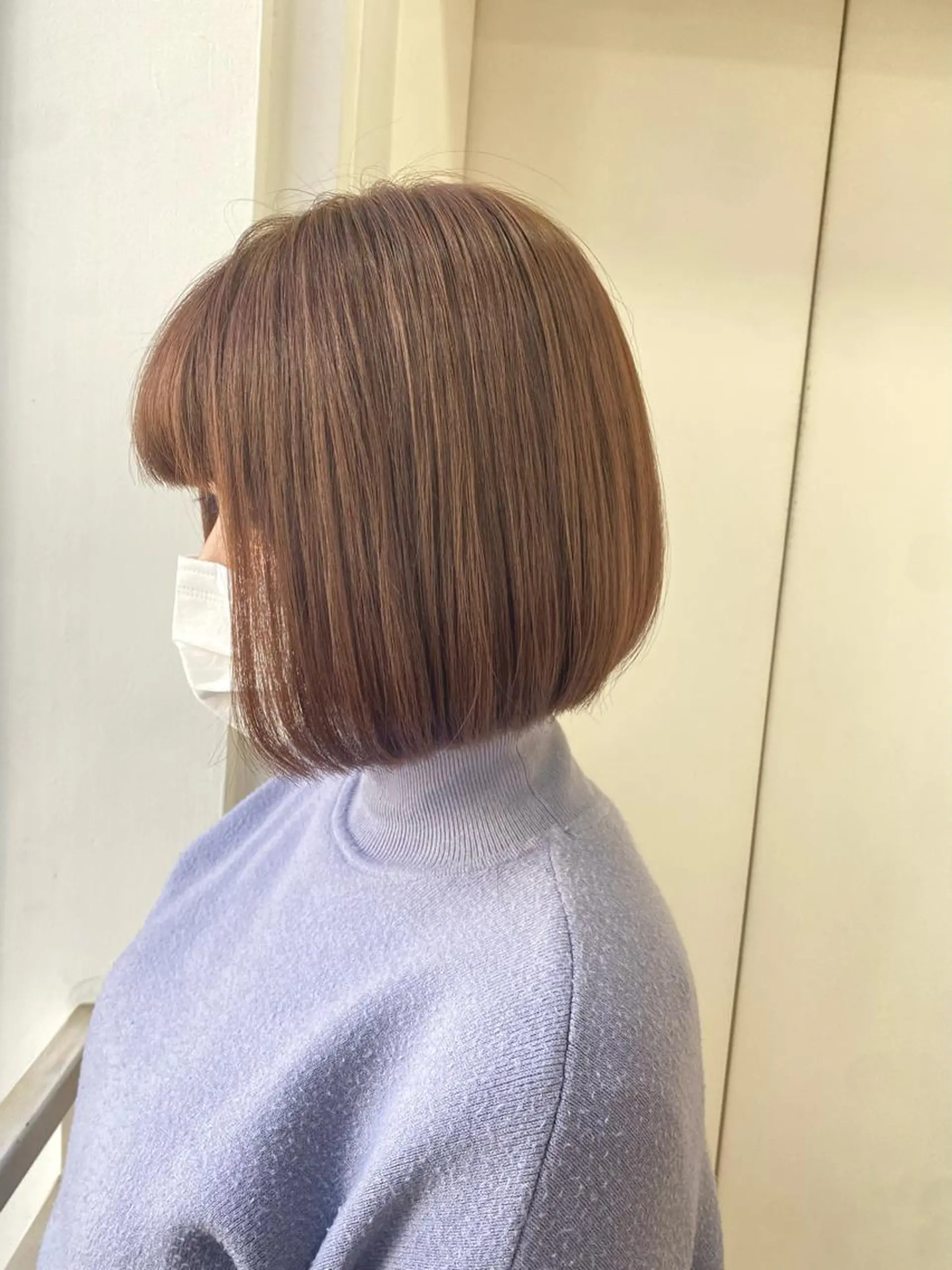 ミディアム カラー ヘアアレンジ 透明感カラー 古山 結季🌙🖤のヘアスタイル