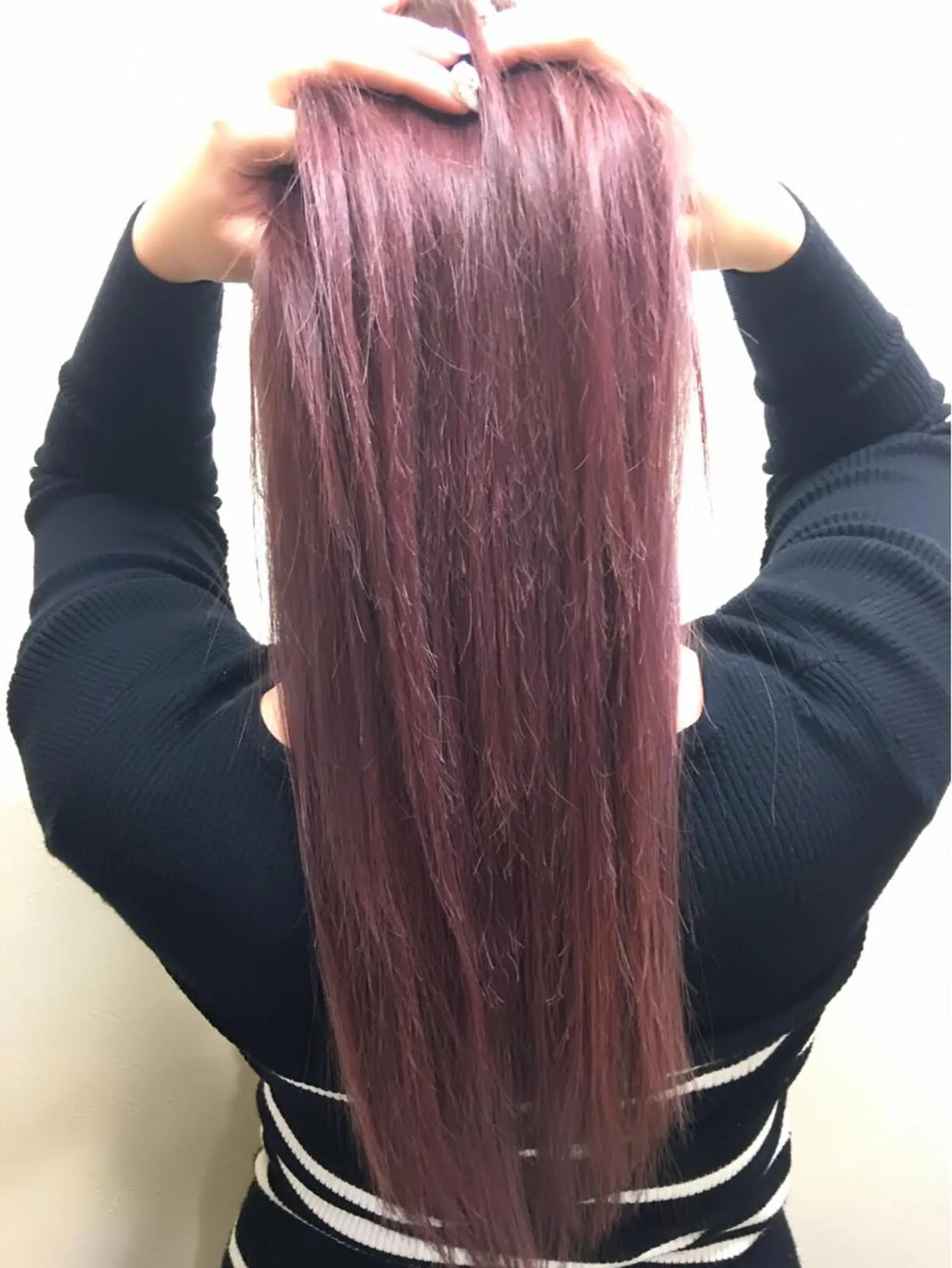 ロング ヤマグチ ヒカルのヘアスタイル