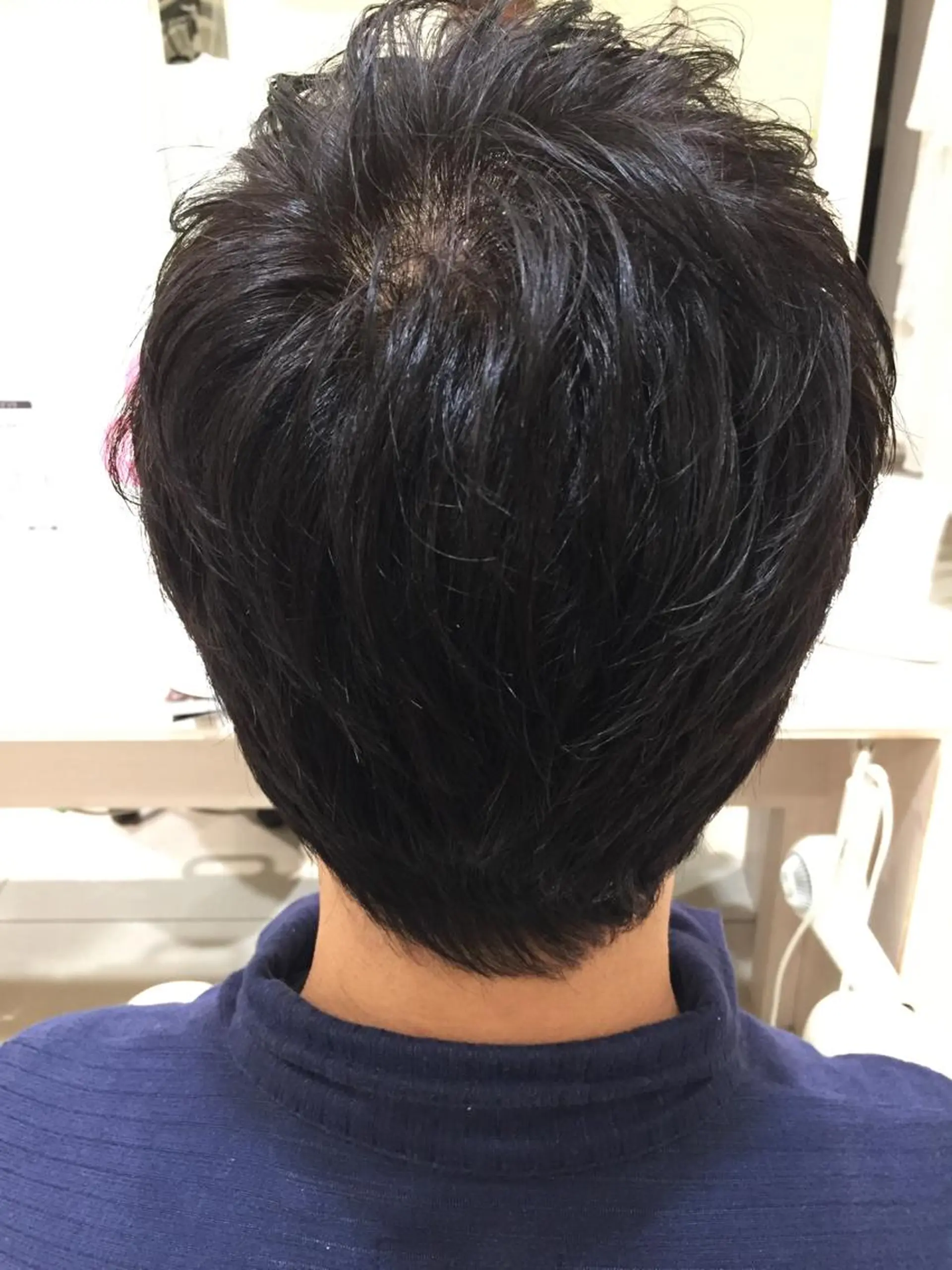 カラー メンズ 白髪ぼかしデザイン ハイライト/宮本純登のヘアスタイル