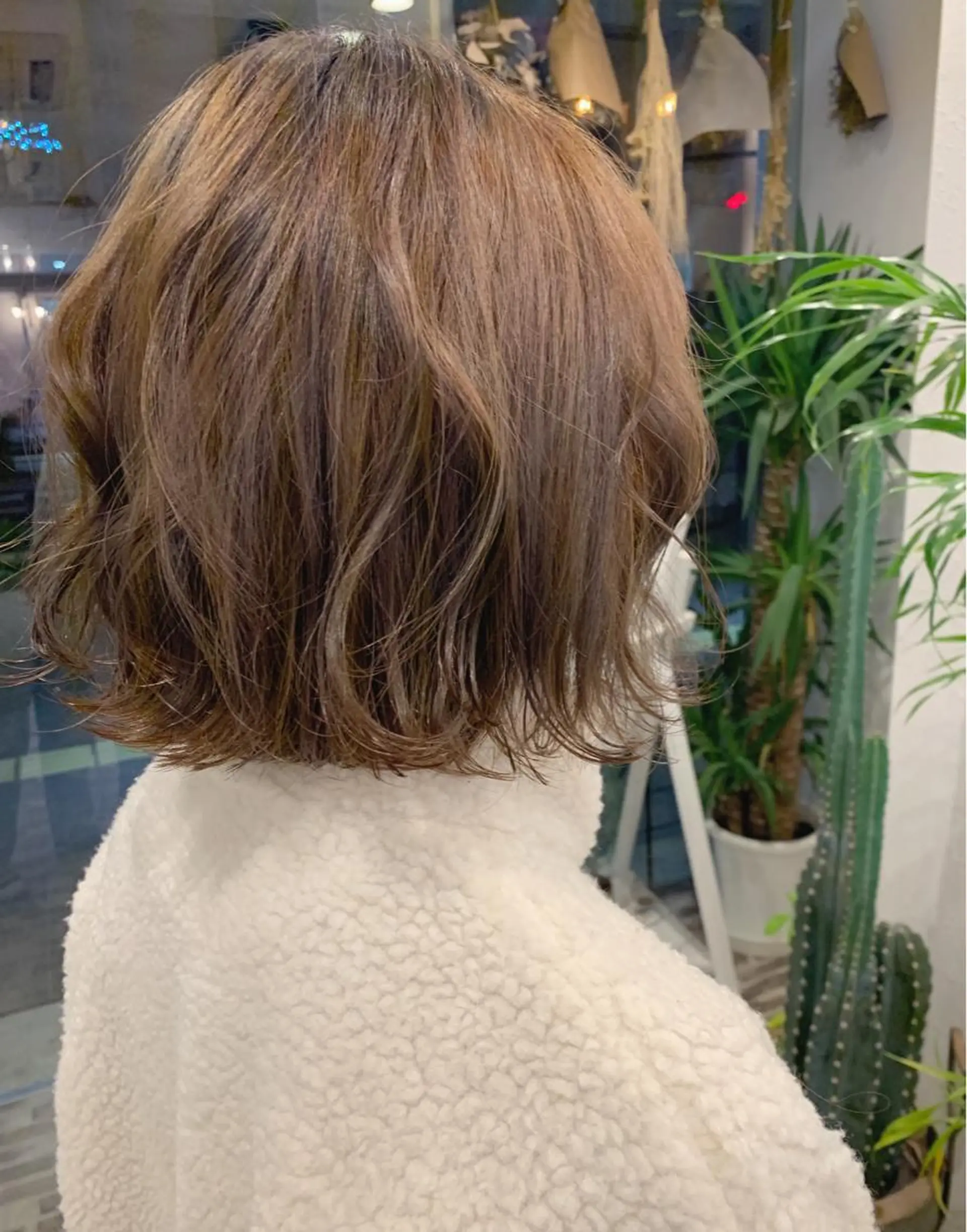 ミディアム カラー グレージュ ミルクティーグレージュ ヘアカラー m ā l o.🌷 サカモトマイコのヘアスタイル