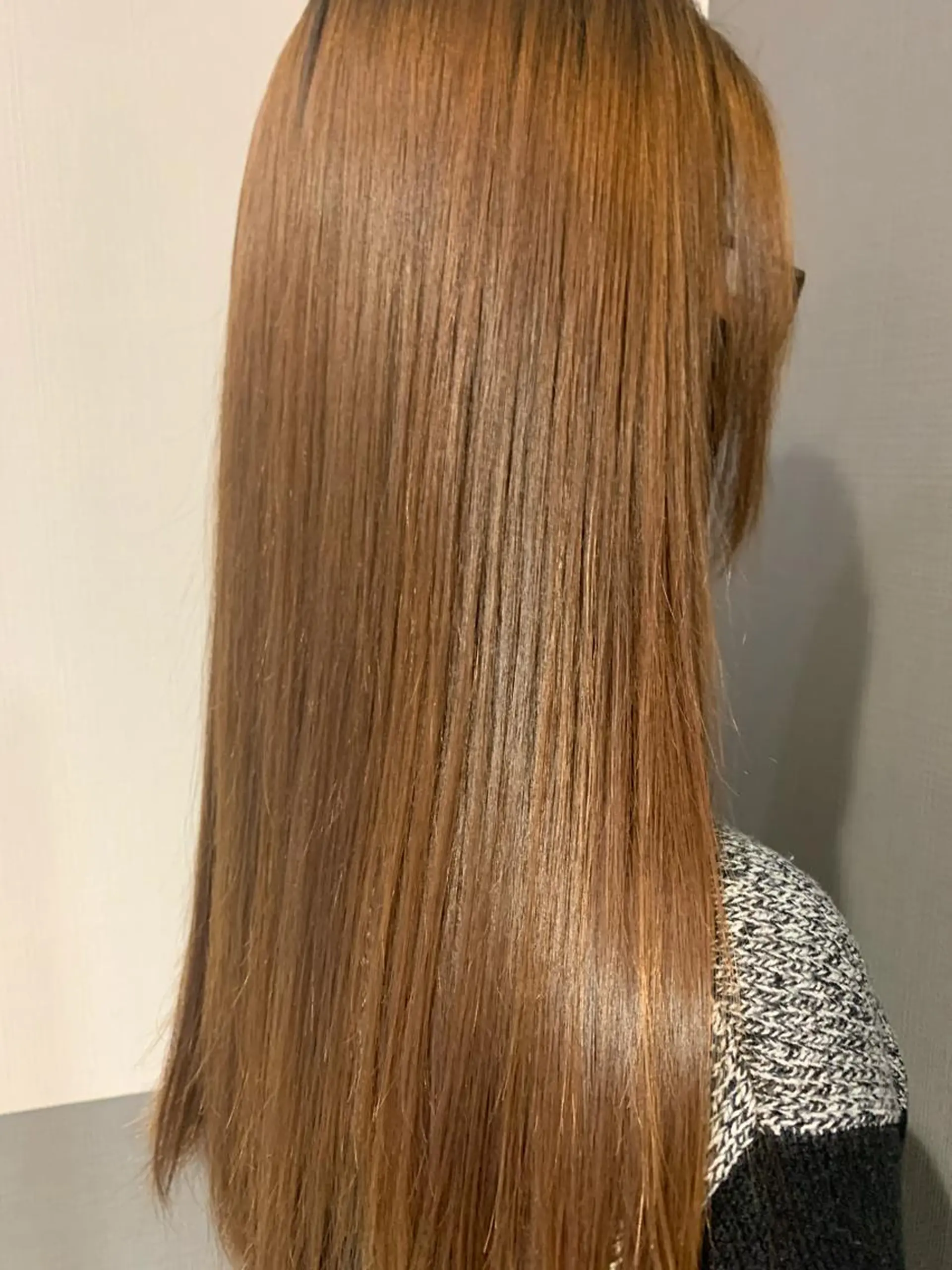 セミロング 縮毛矯正 トリートメント モデルさん募集中IT byALBUM八王子のヘアスタイル