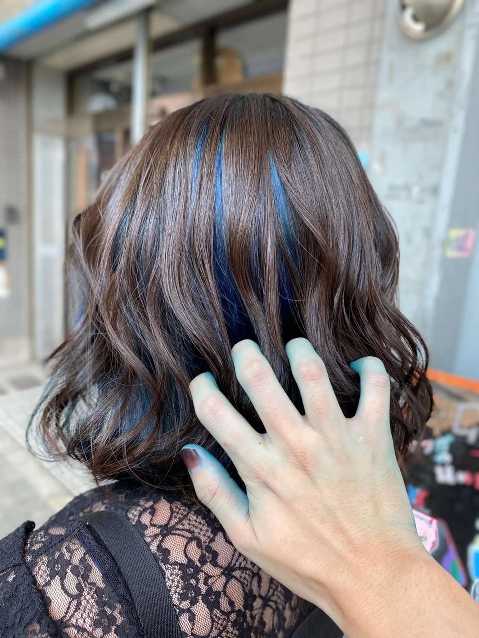 ミディアム ヘアカラー ゆぴ☾‪/推しカラー /ハイトーンのヘアスタイル