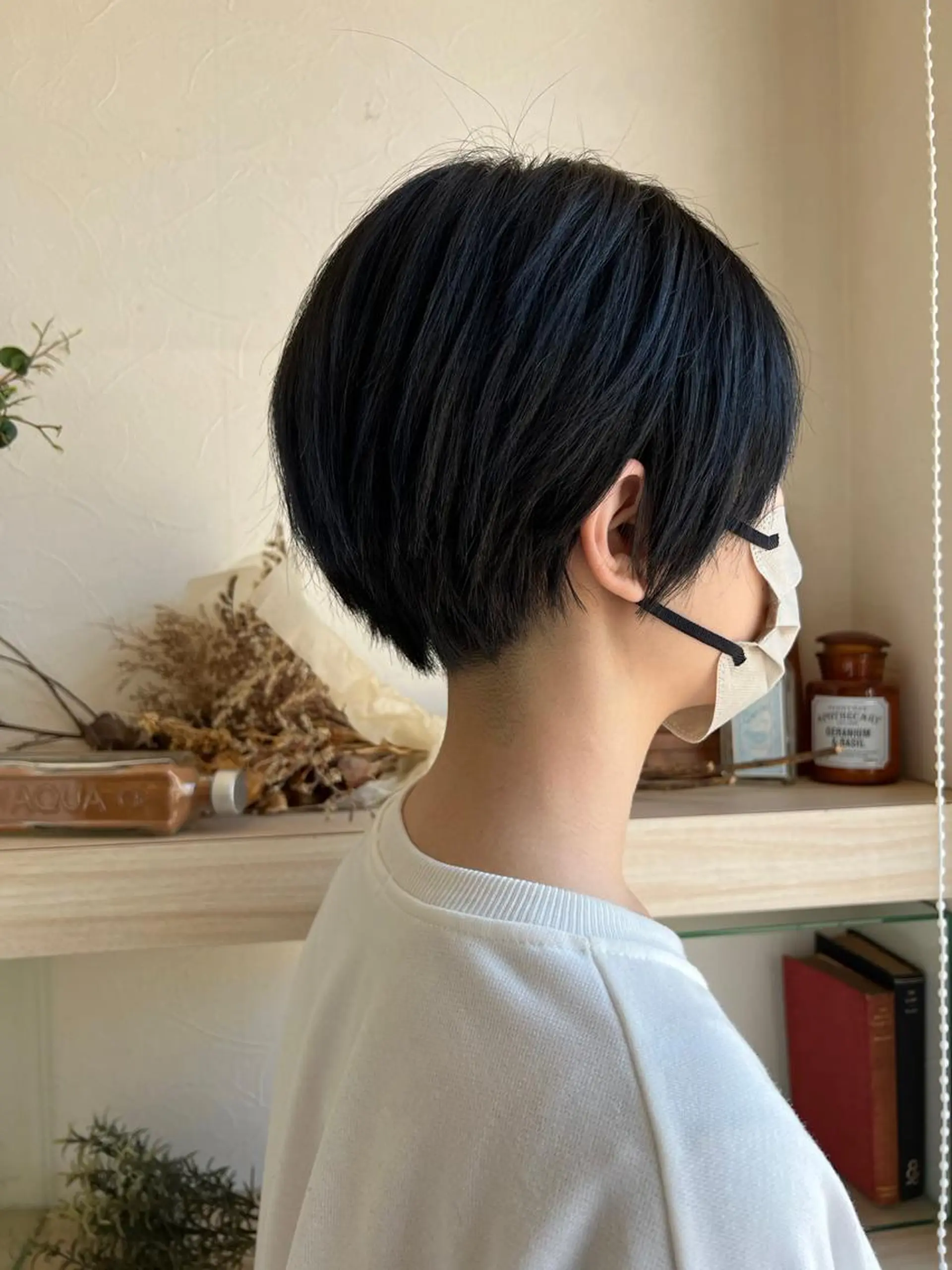 ショート 髪質改善縮毛矯正 堀田陸斗のヘアスタイル