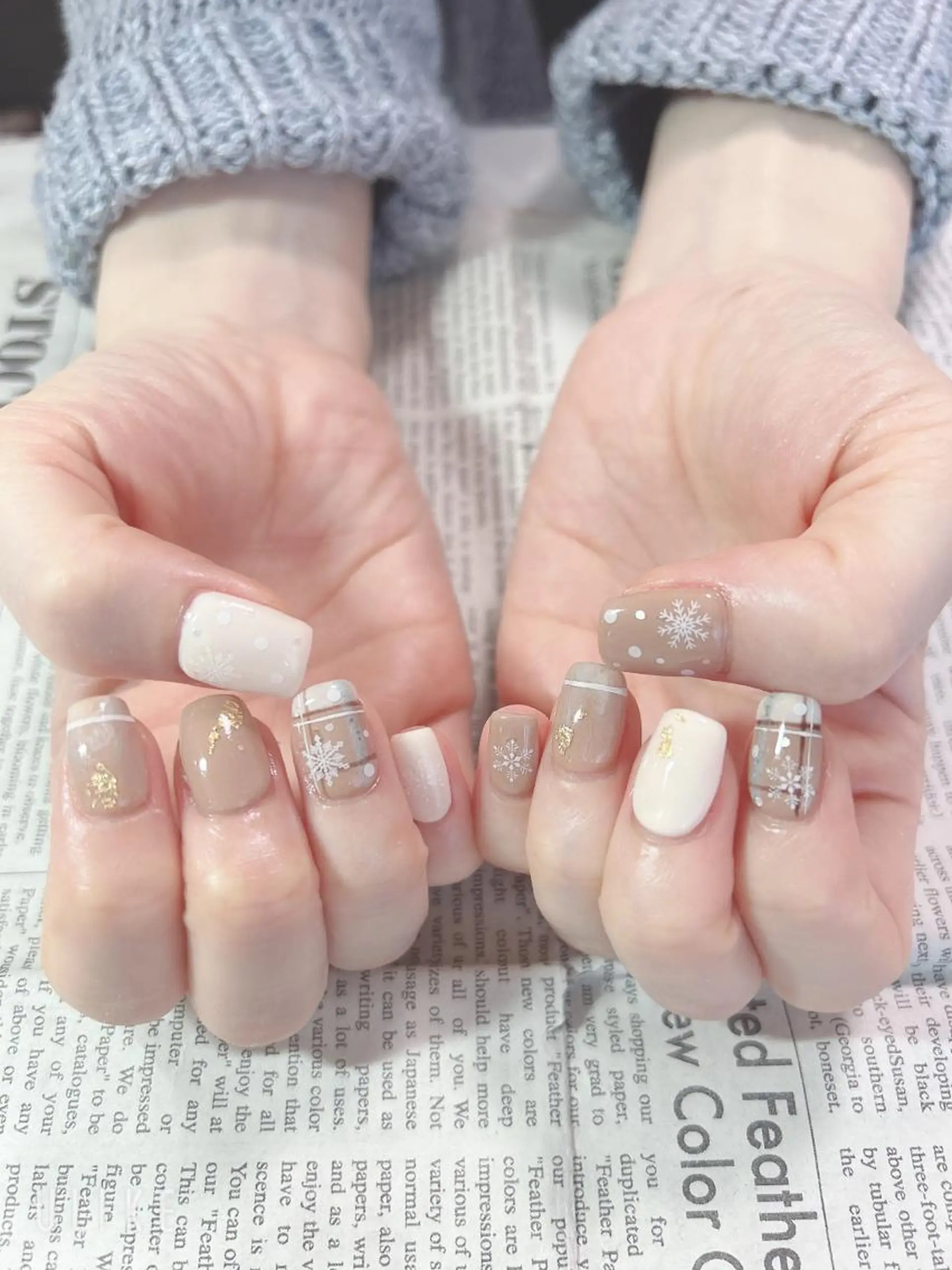 ネイル ハンドネイル ハンドケア 森山 舞のネイルデザイン