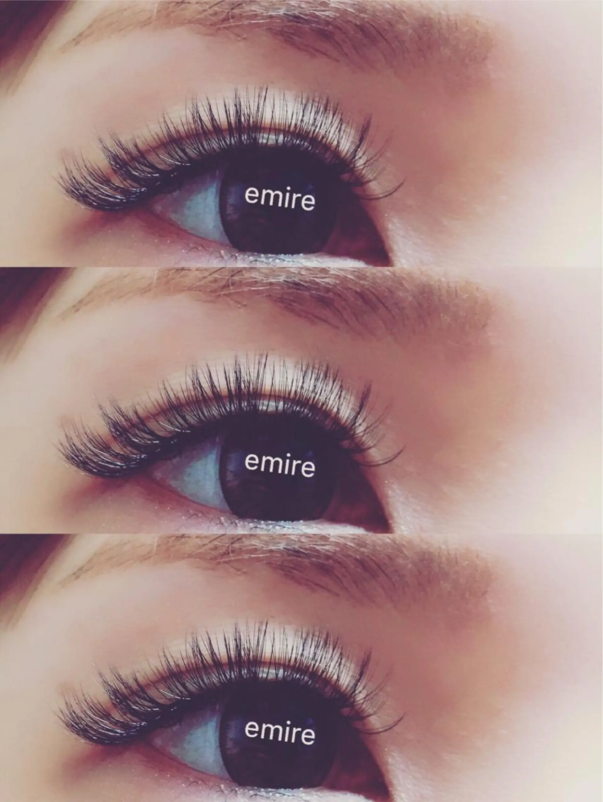 マツエク・マツパ ボリュームラッシュ emire ビューティーサロンのマツエク・マツパデザイン