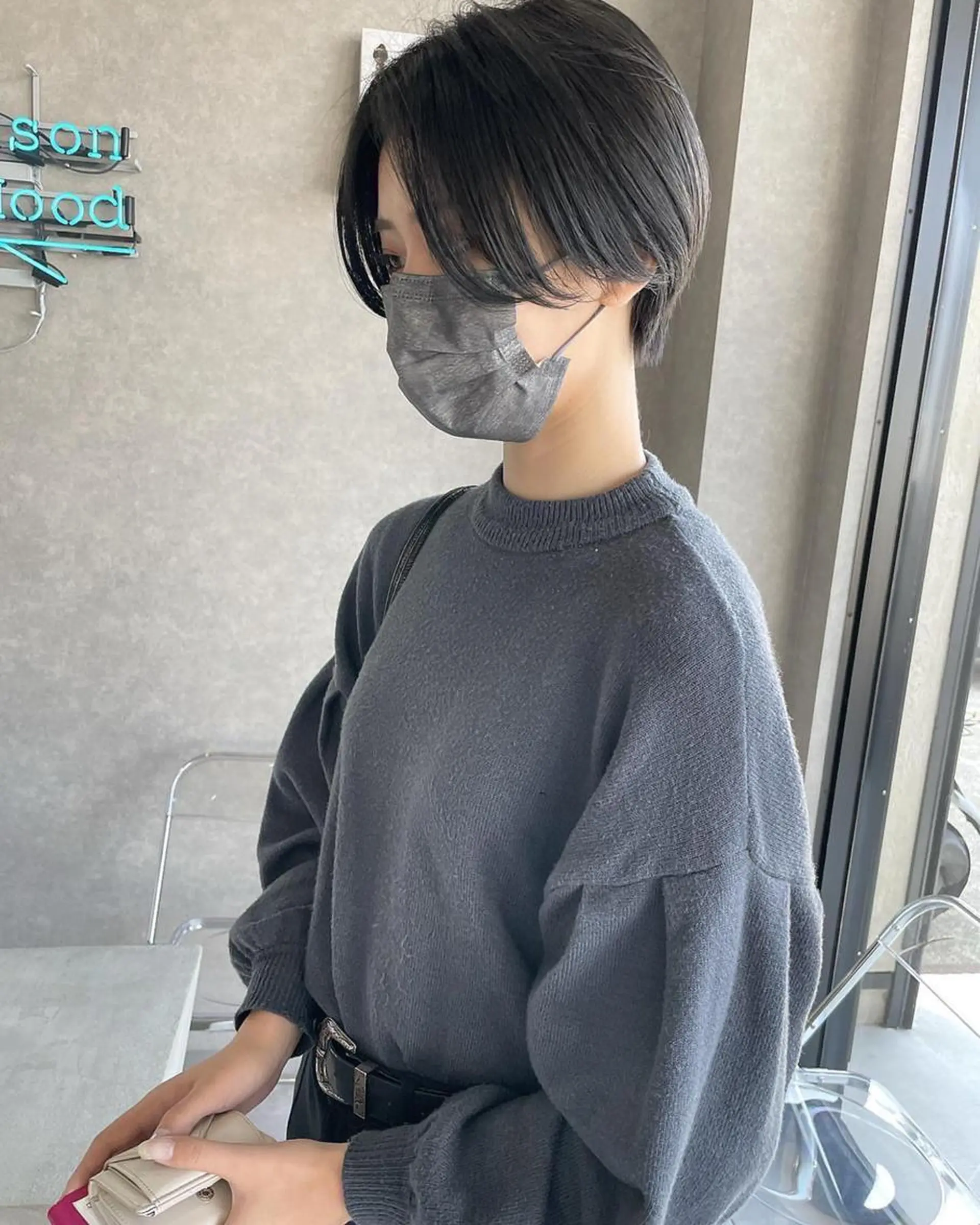 ショート ショートヘア 河原 亮のヘアスタイル