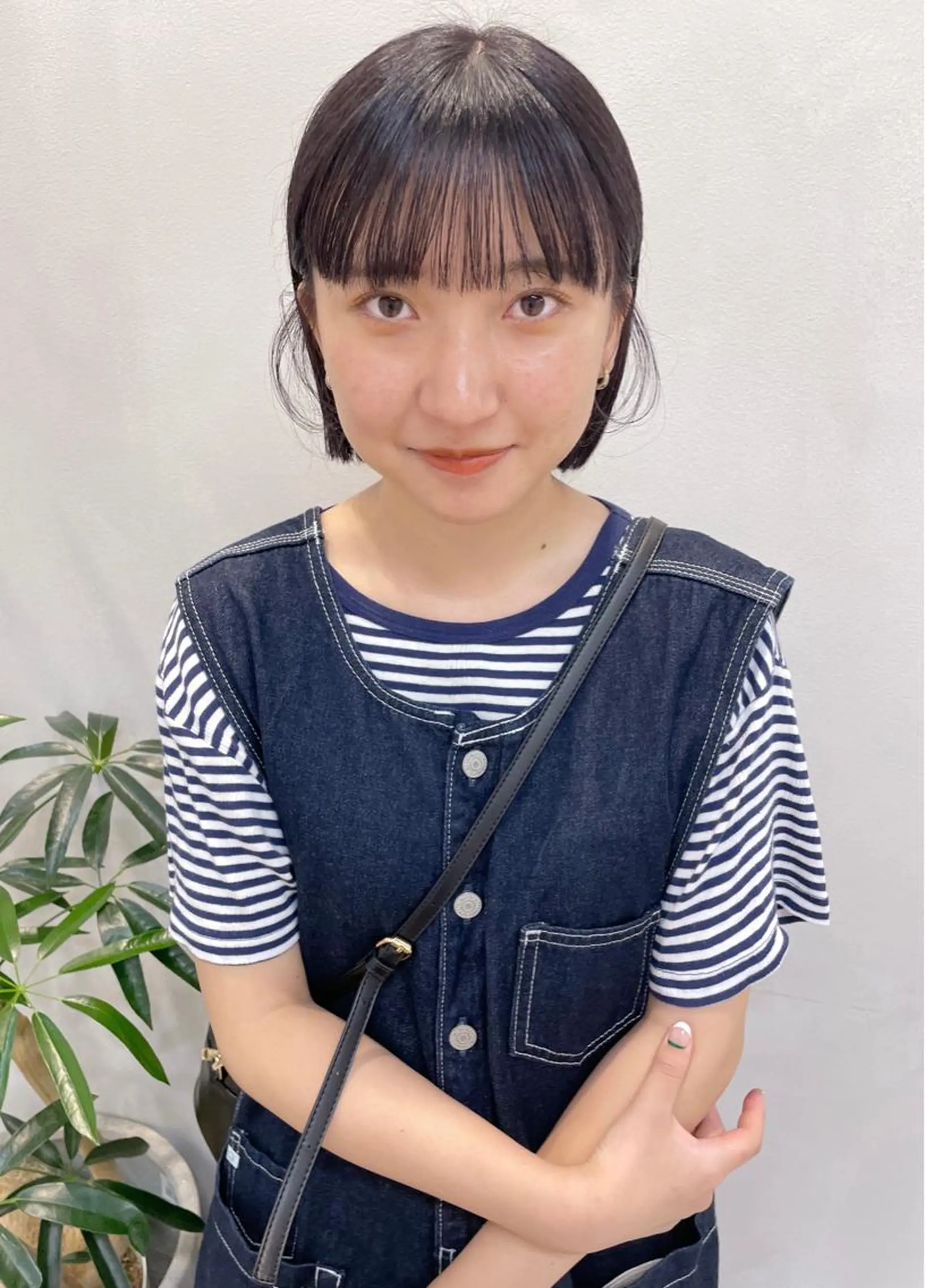 ミディアム カラー 青木 優歩のヘアスタイル