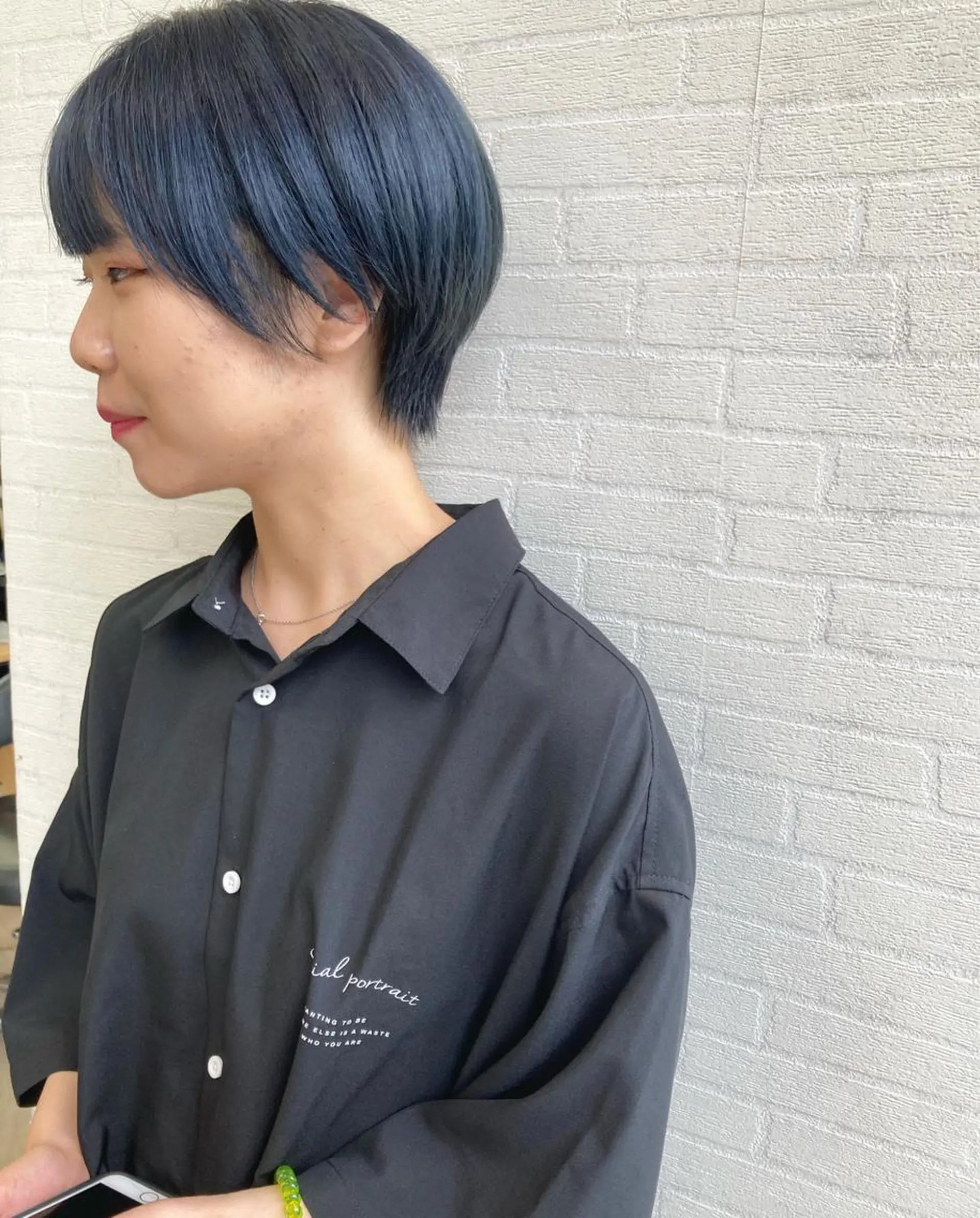 ショート カラー 切りっぱなしボブ ショートボブ ハンサムショート 丸みショート ブリーチ カット ヘアカラー トリートメント 初めてのショート お任せください✂️のヘアスタイル