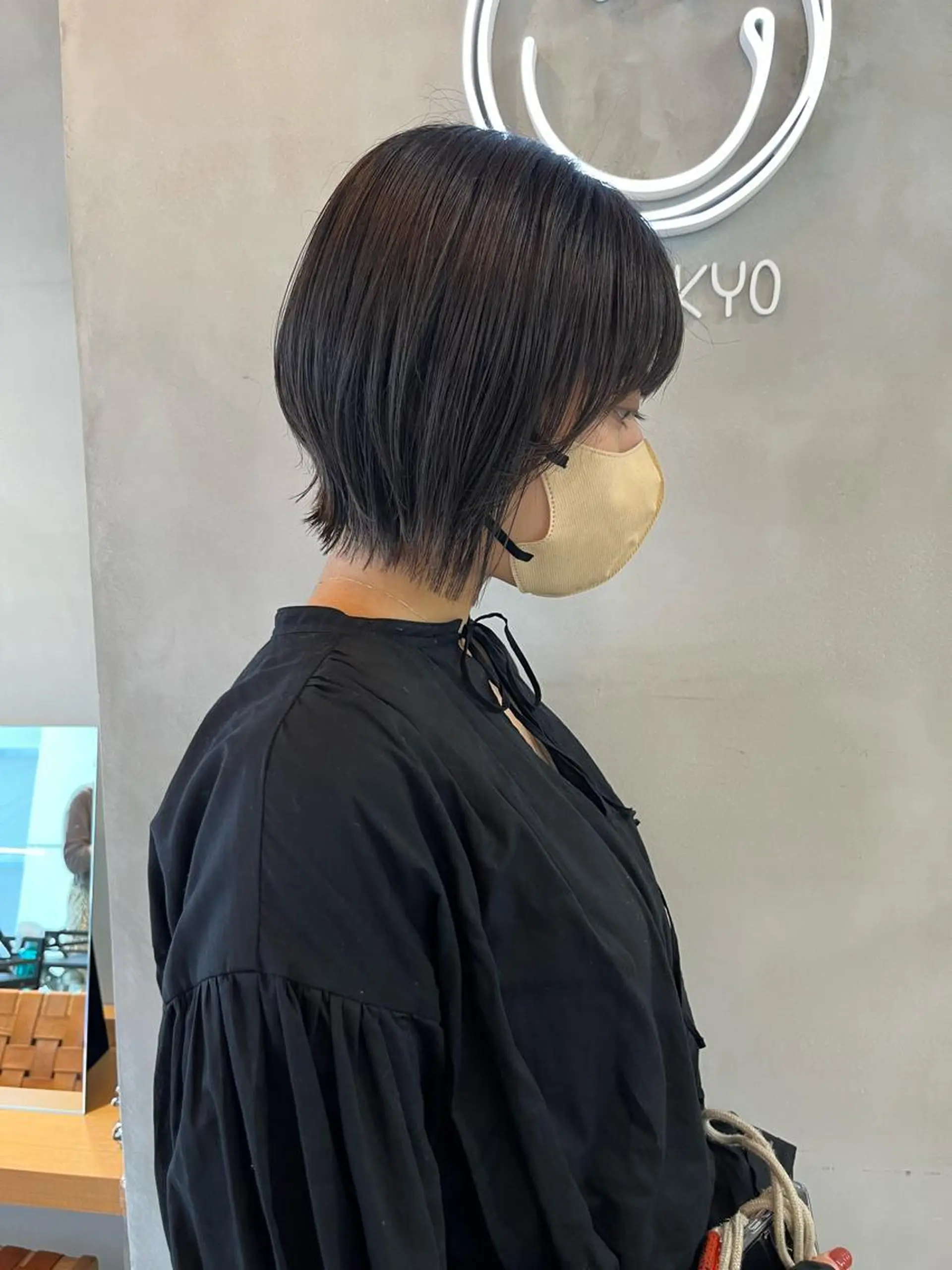 ミディアム ボブ&顔まわりレ イヤー♡TOMOE♡のヘアスタイル