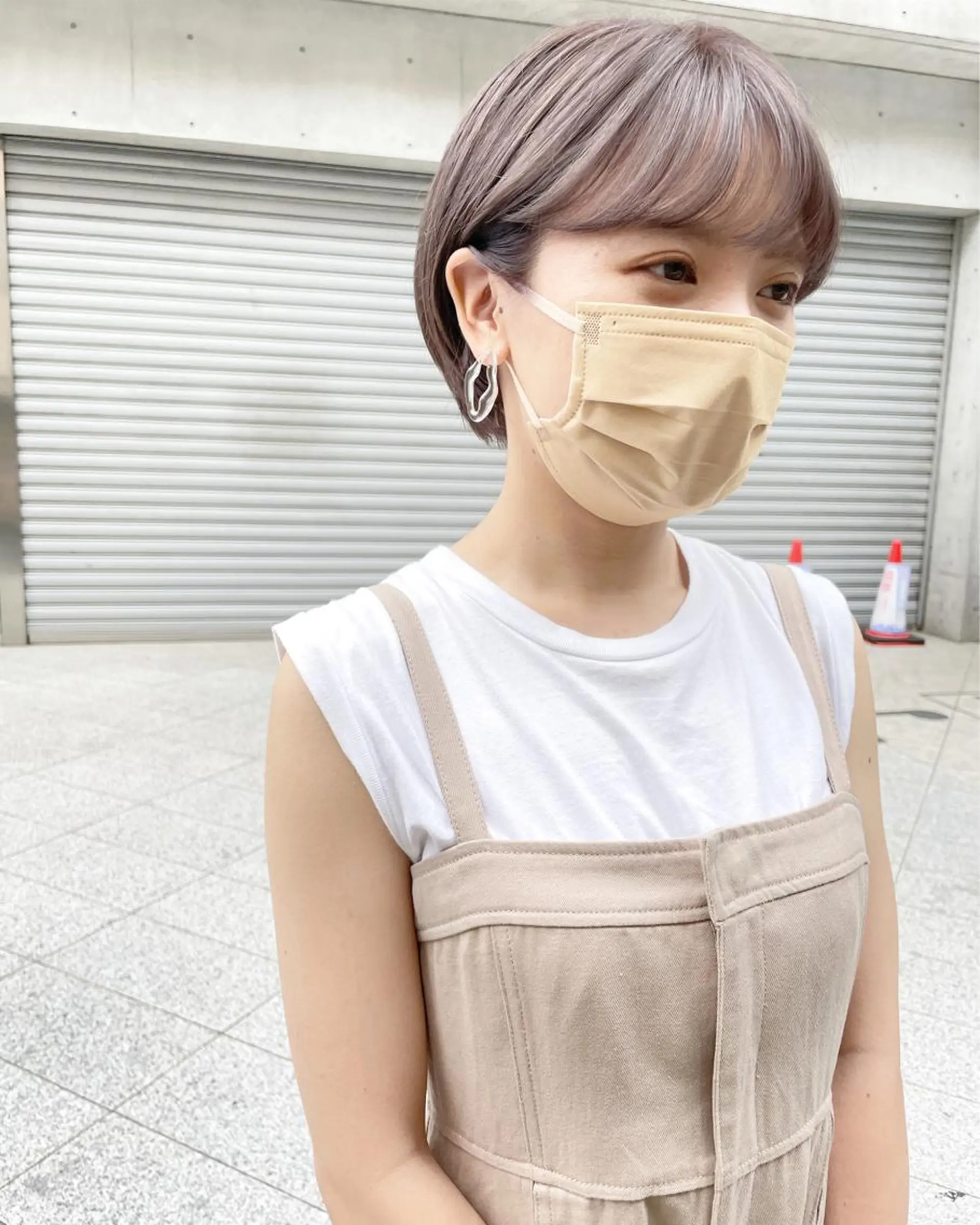 ショート カラー 👩🏻ボブ/ 髪質改善ダブルカラーのヘアスタイル