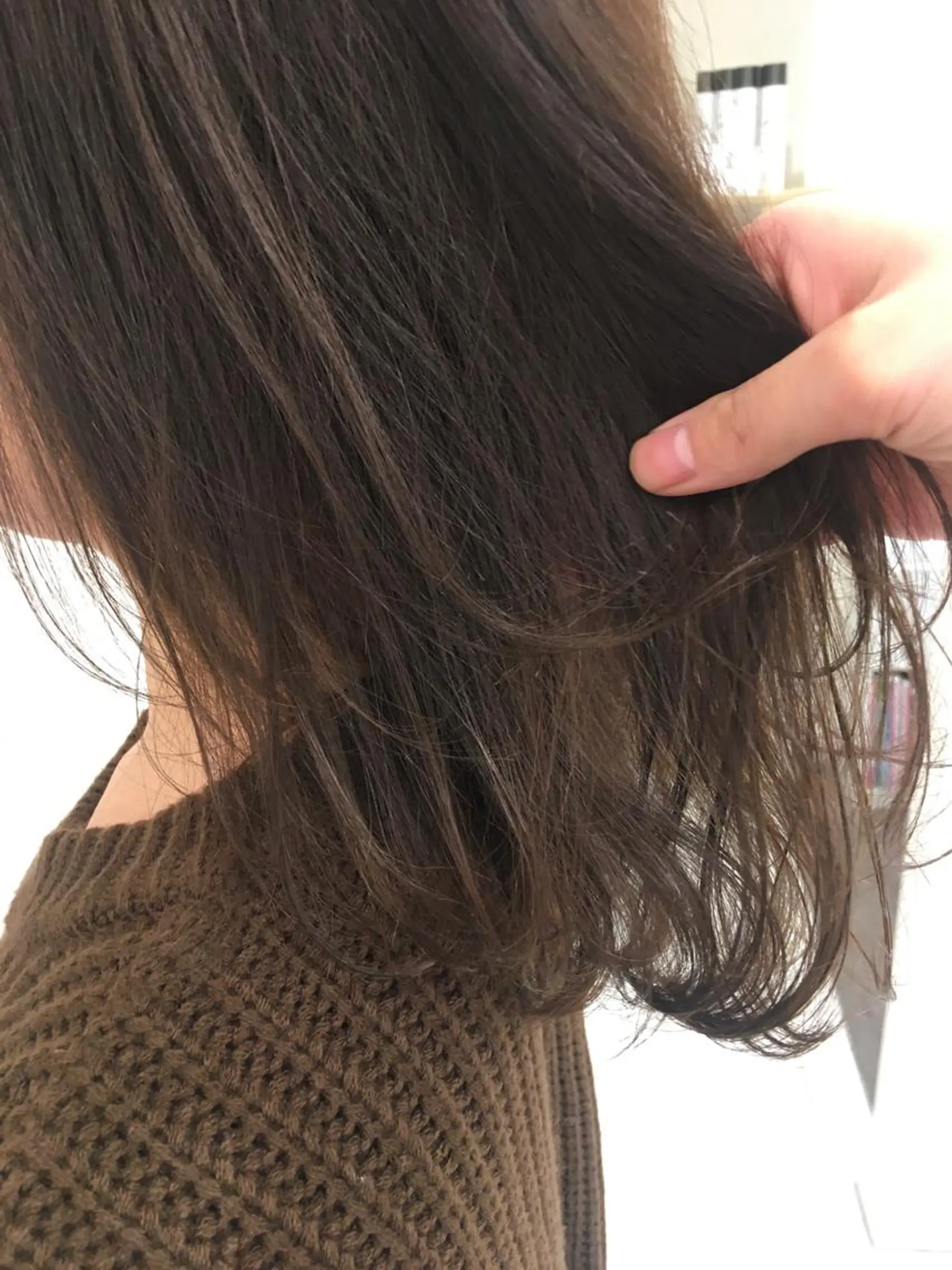 ミディアム カラー ヘアアレンジ マツエク・マツパ 💎耳ツボジュエリー ×銀座美容室💎のヘアスタイル