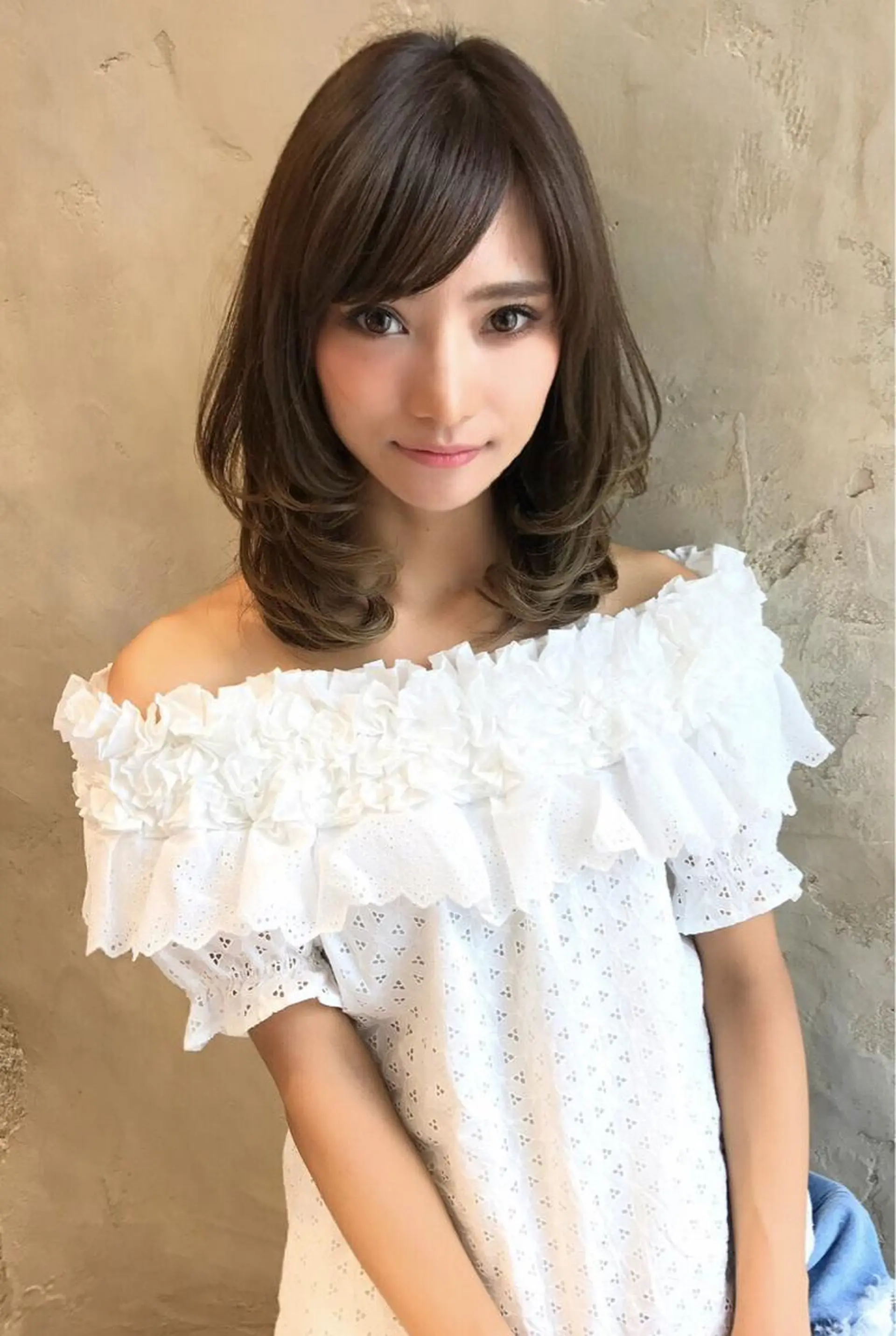 セミロング カット パーマ トリートメント エリア1位⭐️ けんとのヘアスタイル