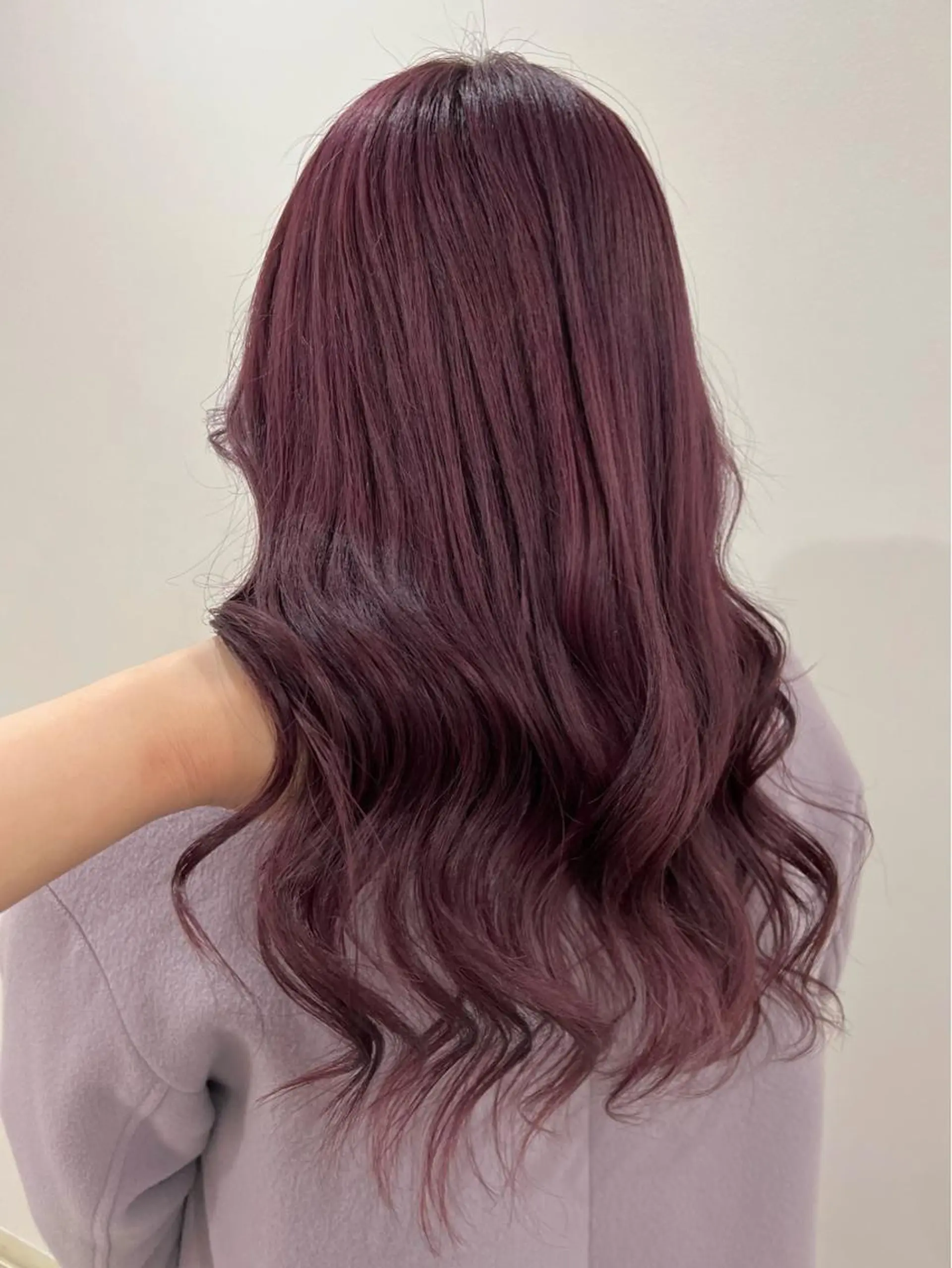 ロング カラー マンツーマン女性 美容師 奏のヘアスタイル