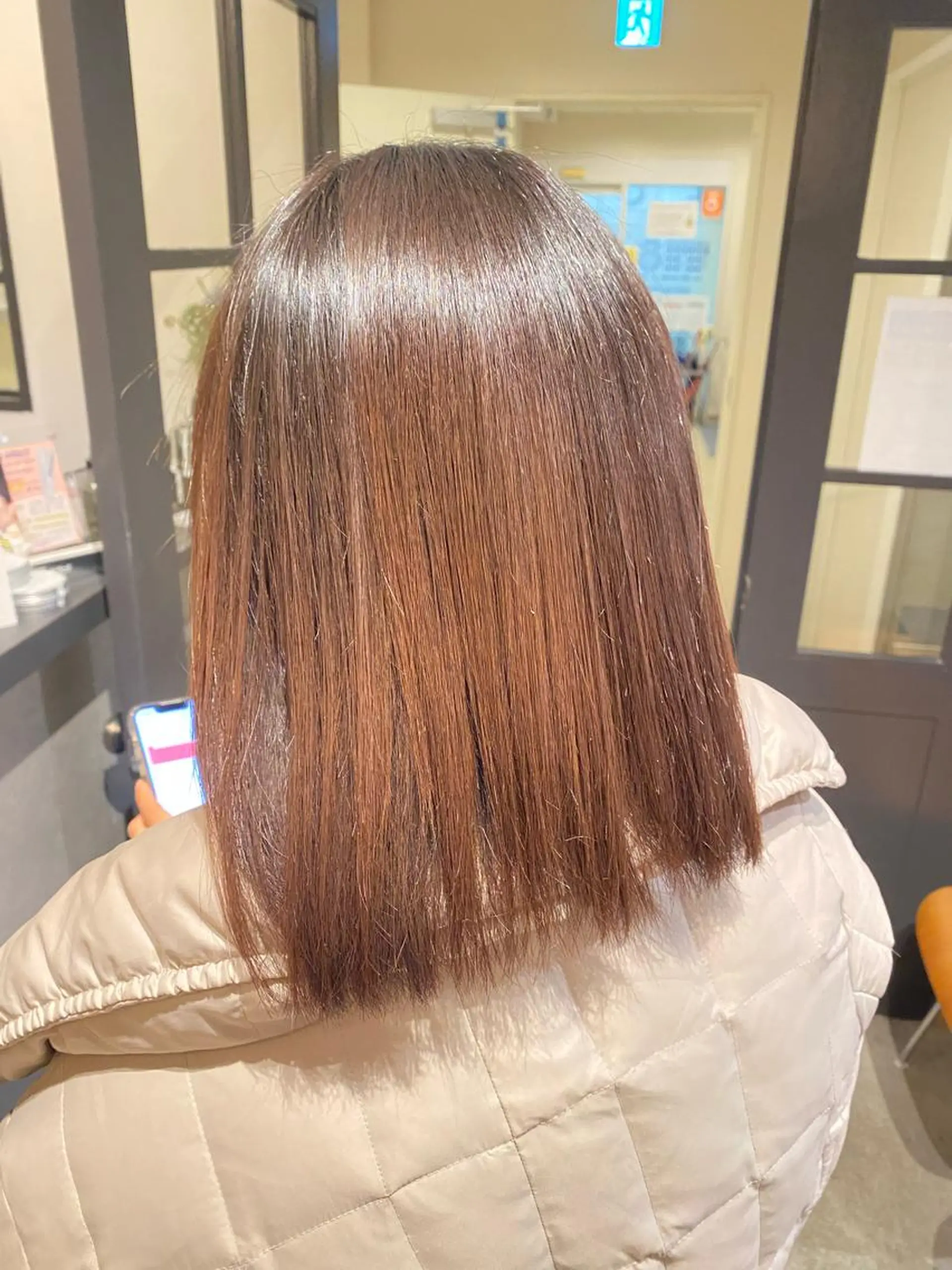 ミディアム パーマ 丸田 幹太のヘアスタイル
