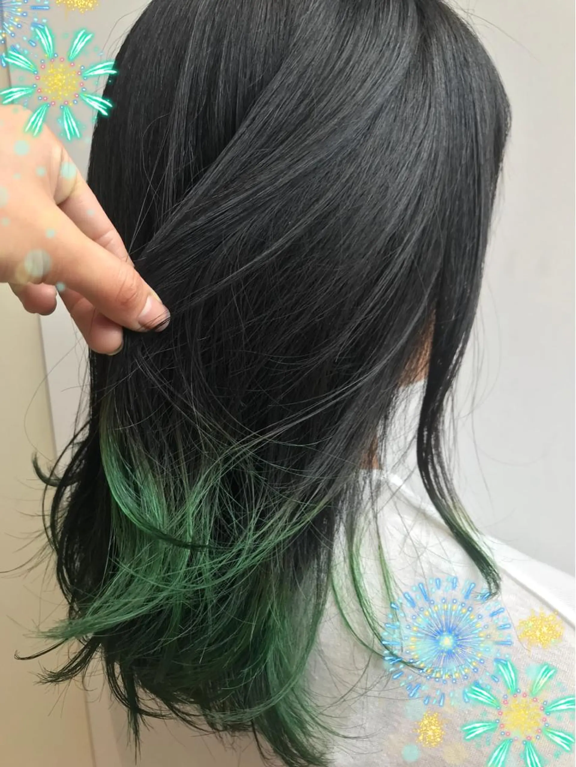 ミディアム カラー カット トリートメント 新宿駅近♡個室 ♡関口三都季🌜のヘアスタイル