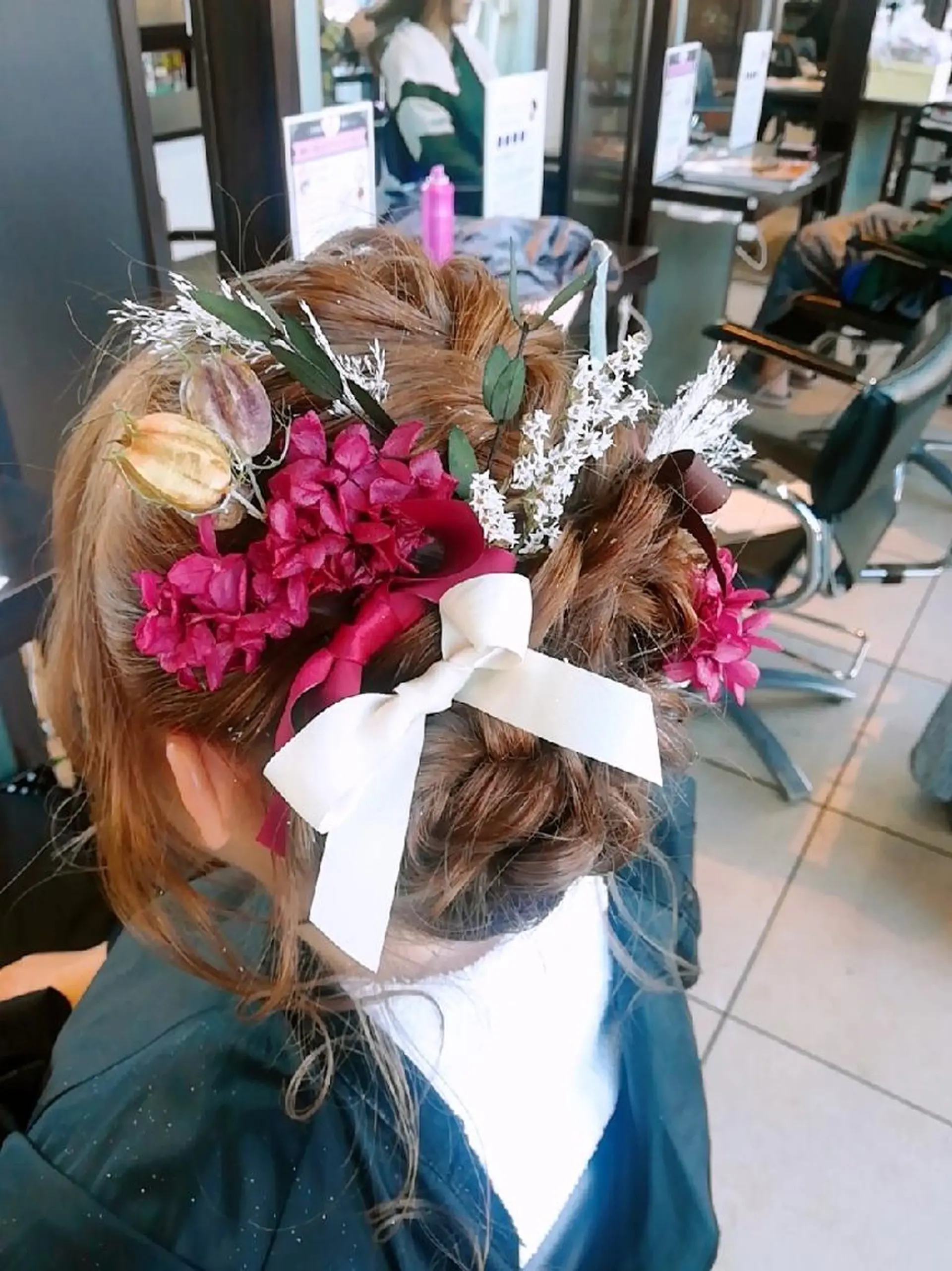 ヘアアレンジ ミディアム 栗田 由佳の眉毛・アイブロウイメージ