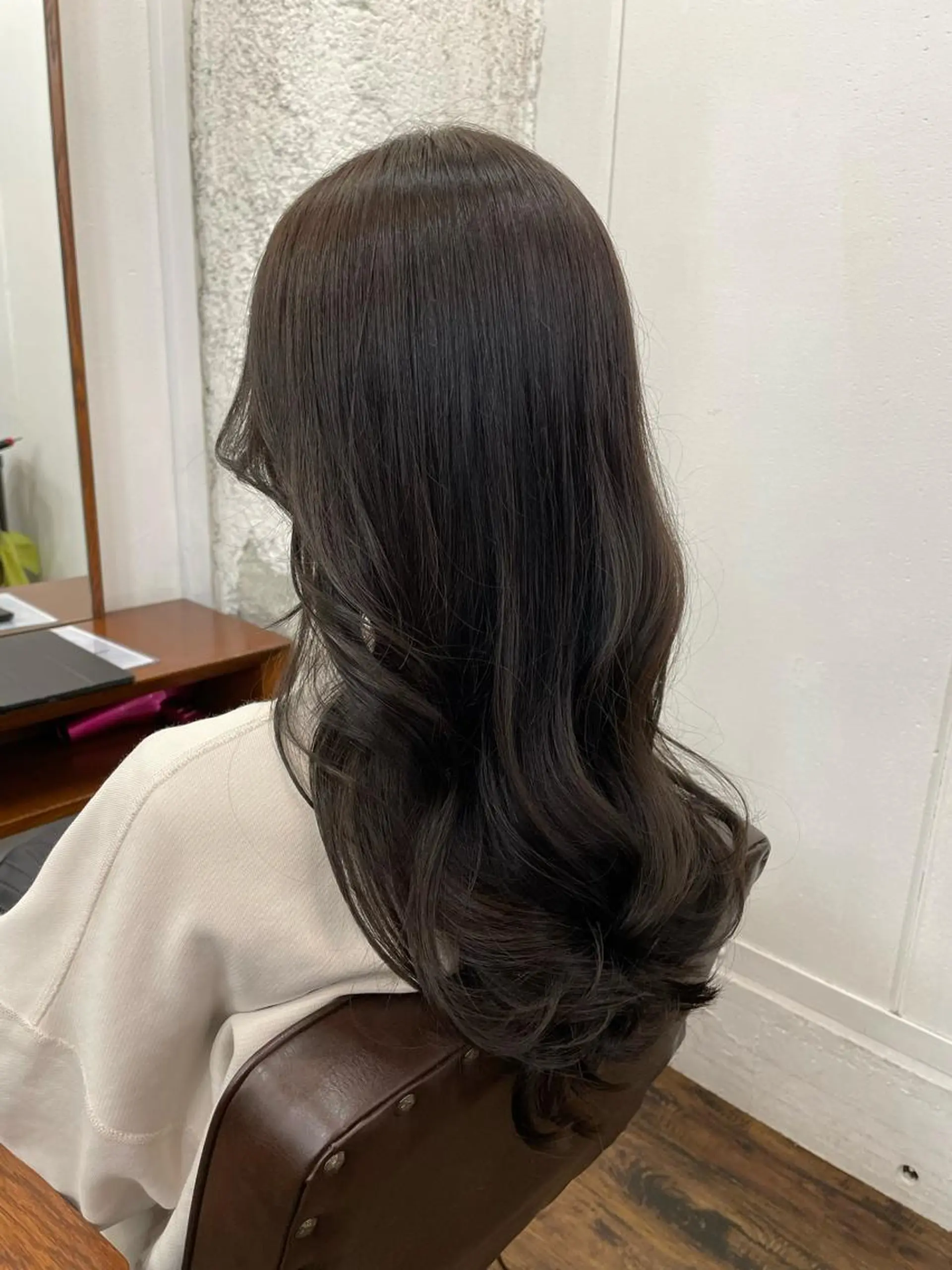 ロング カラー グレージュ ツヤ美髪💐 髪質改善/高山愛来のヘアスタイル