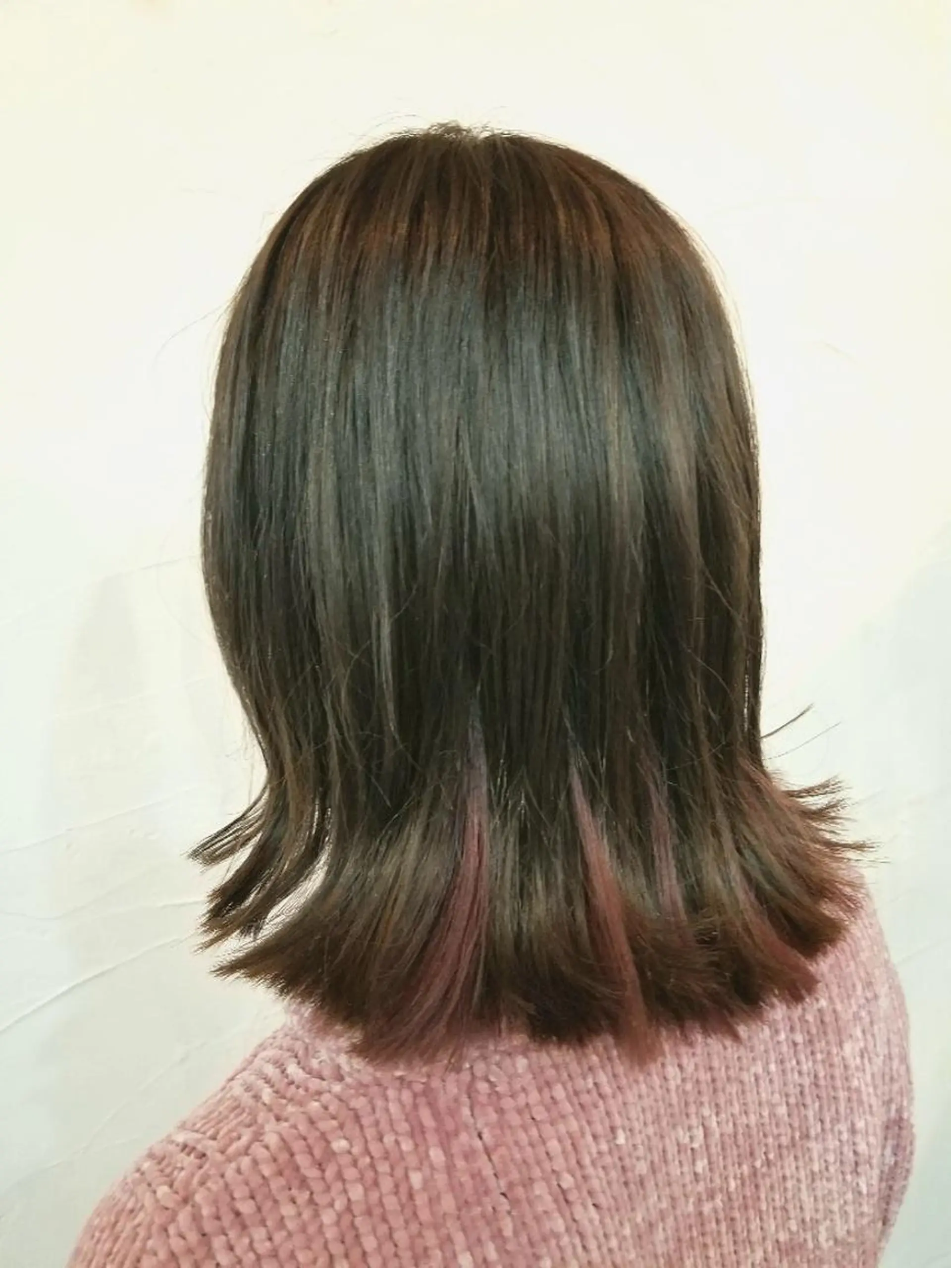 ミディアム カラー ヘアカラー bathair 持田侑祐のヘアスタイル