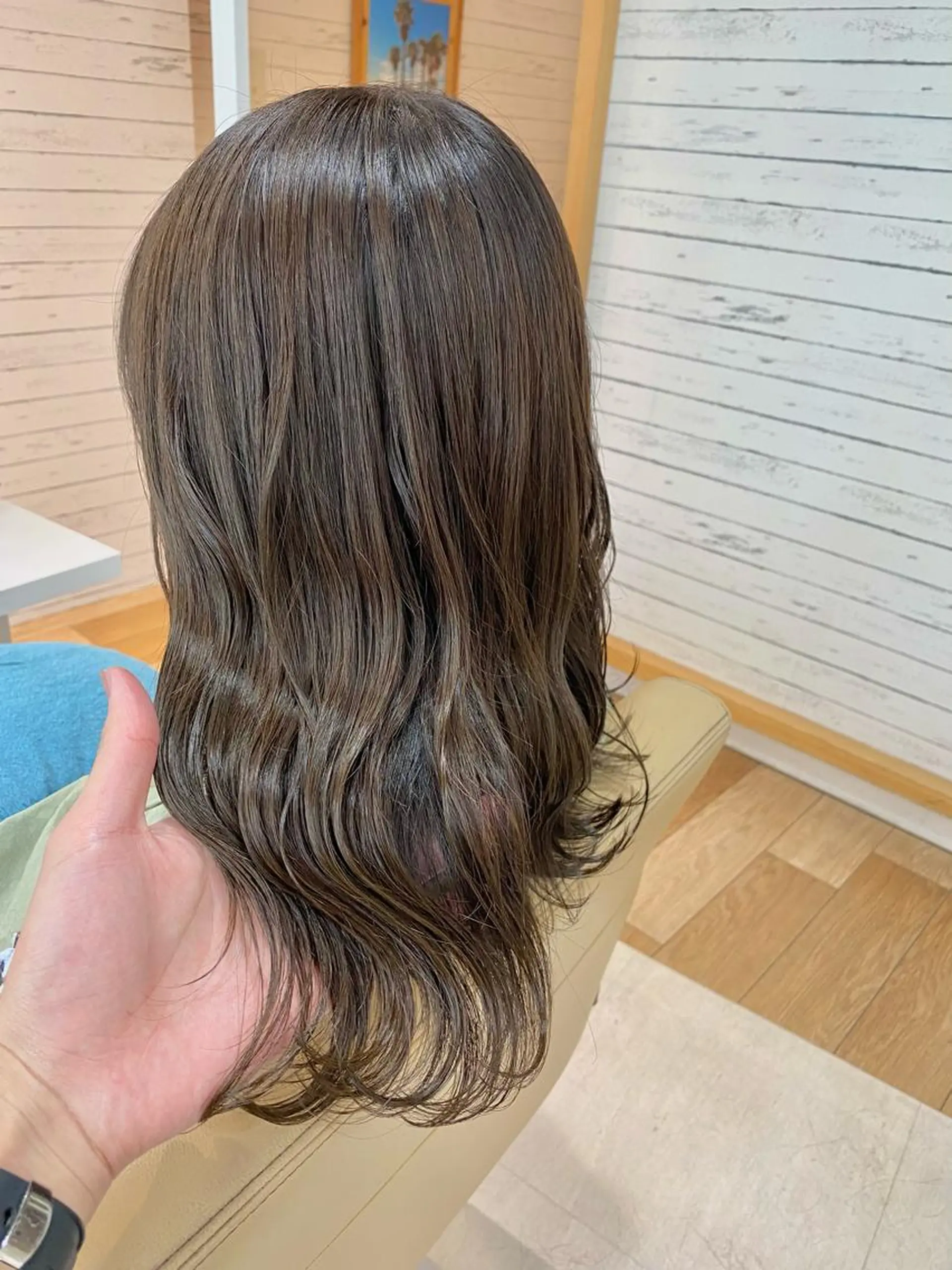 ミディアム 荒木 たけるのヘアスタイル