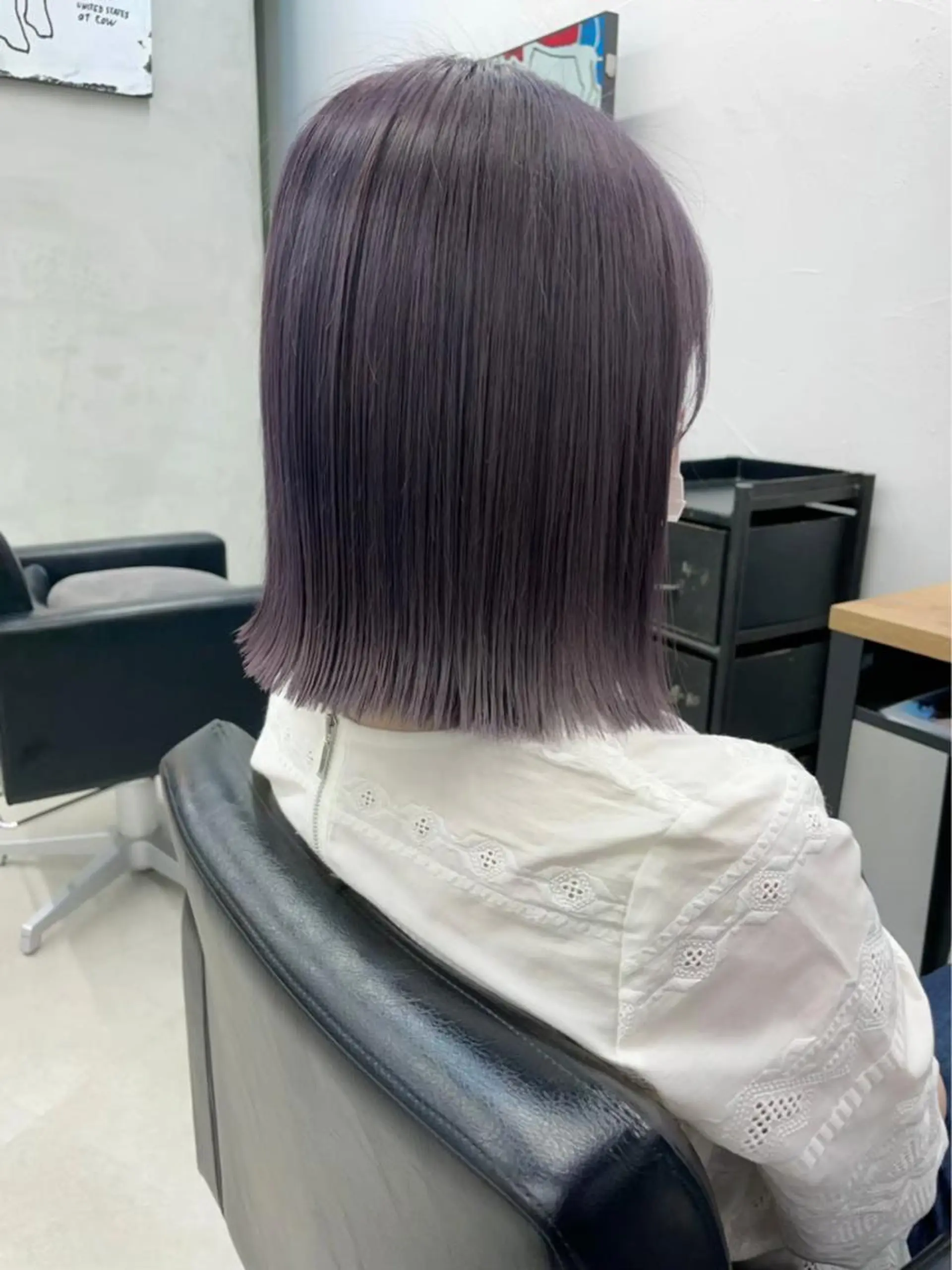 ショート カラー 韓国/ハイトーン/ ボブ🎀MIKU🎀のヘアスタイル