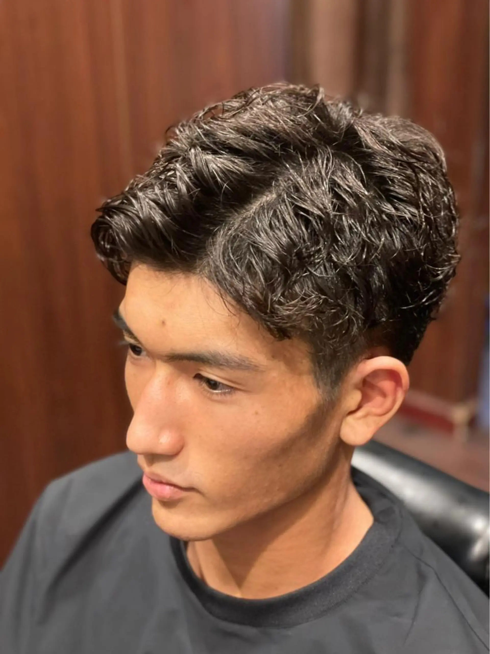 ショート メンズ メンズパーマ 工藤 千織のヘアスタイル
