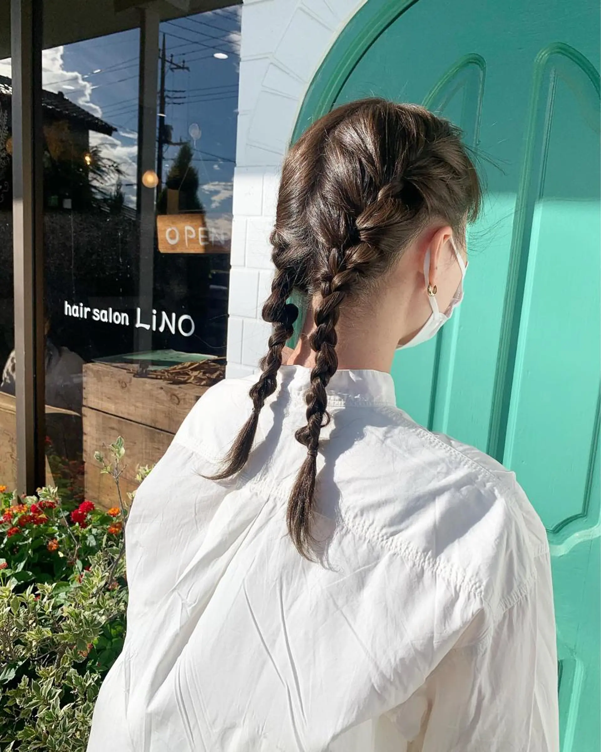 セミロング カラー ヘアカラー トリートメント 佐藤 美咲のヘアスタイル