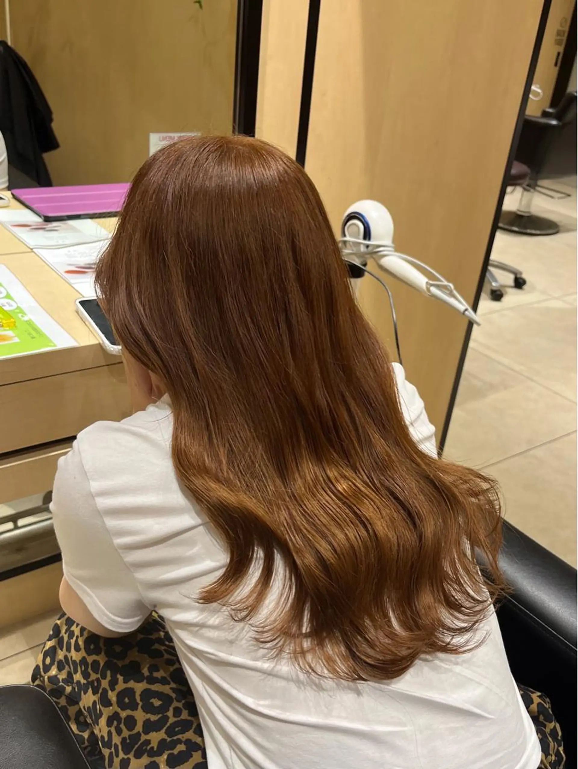 ミディアム カラー ヘアアレンジ 山下 とよかのヘアスタイル