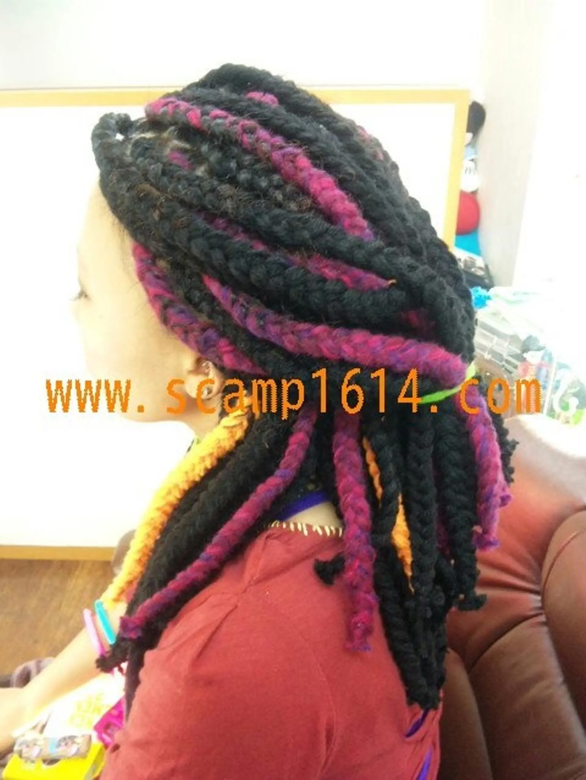 ロング ヘアアレンジ マツエク・マツパ scamp ★のヘアスタイル