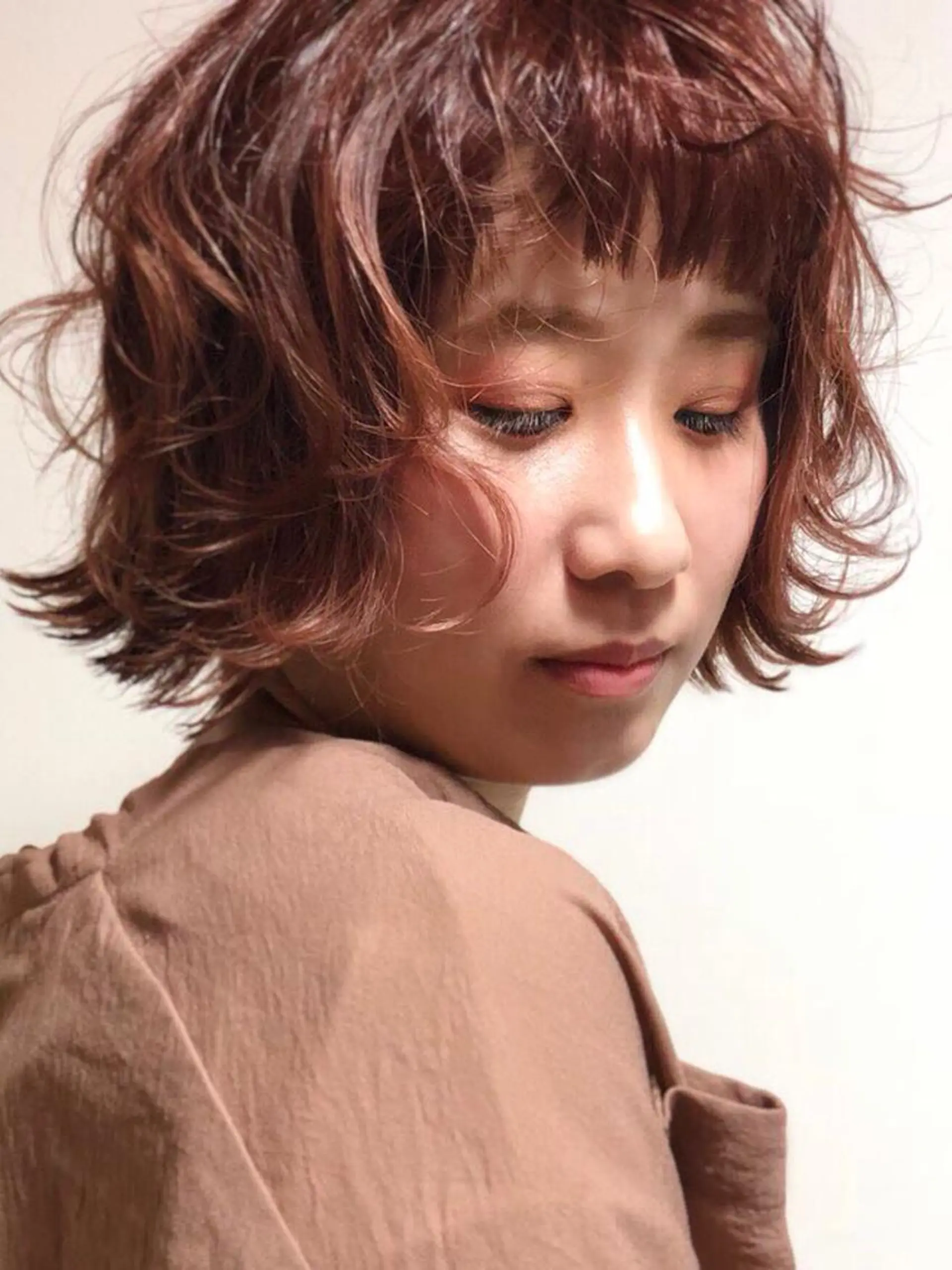 ショート カラー アッシュ カット ヘアカラー トリートメント 韓国hair ·͜· watanabeのヘアスタイル