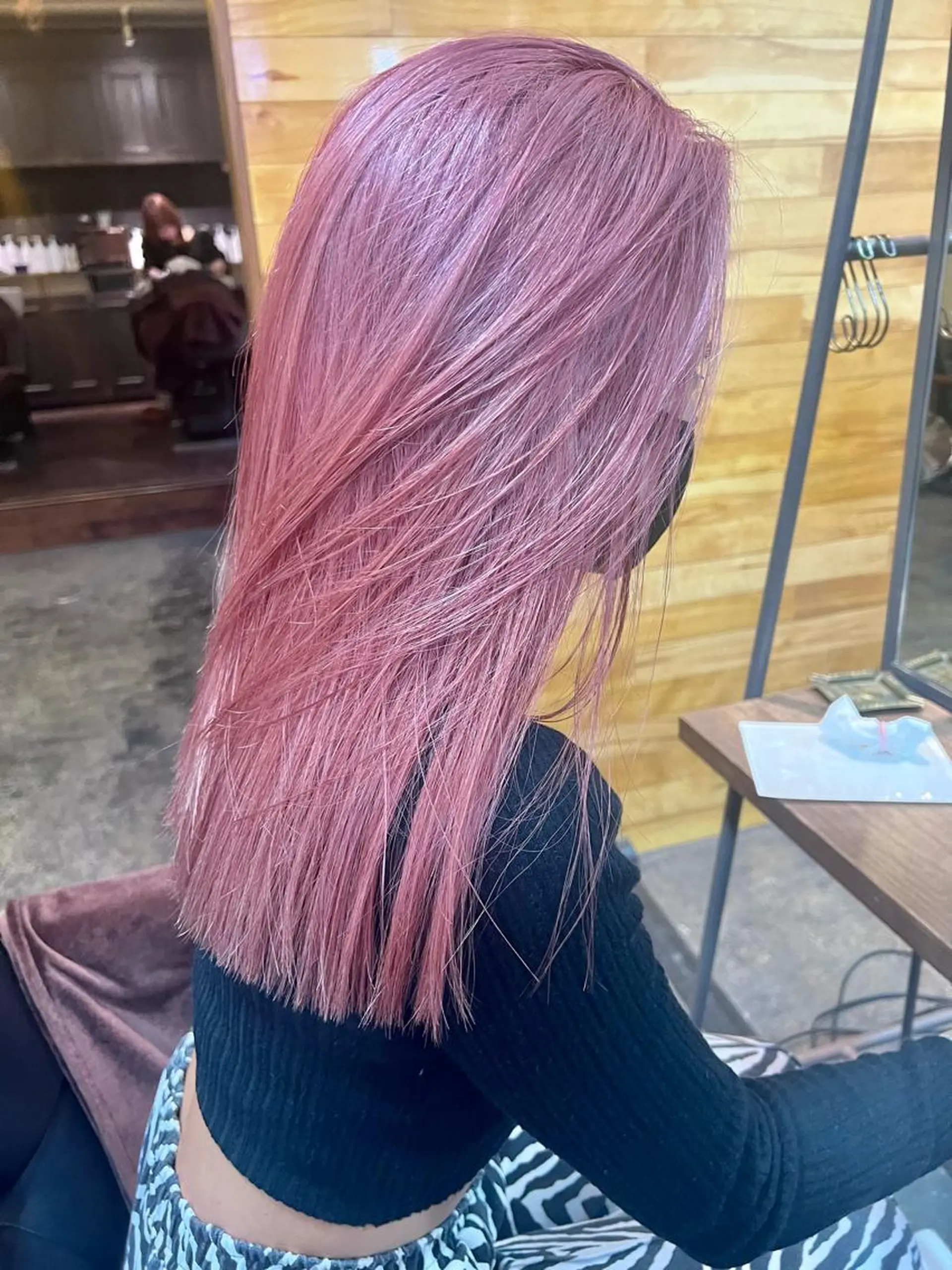 ロング ブリーチ/ハイトーン レイヤー/Maanaのヘアスタイル