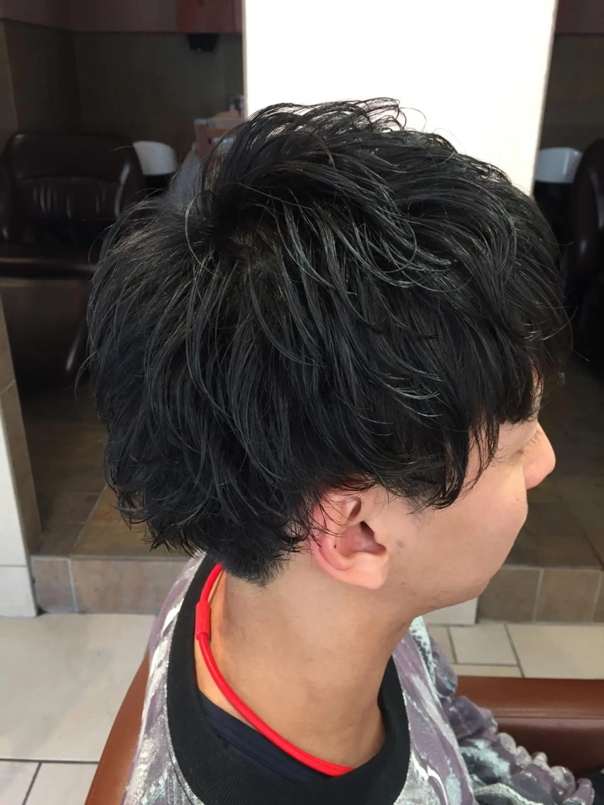 パーマ ヘアアレンジ メンズ メンズパーマの巨匠 鈴木純のヘアスタイル